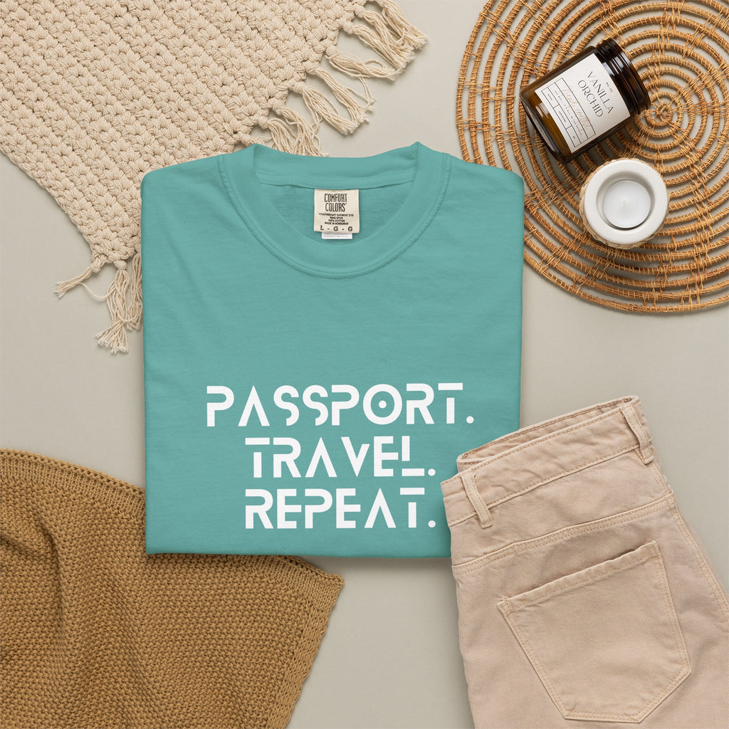 Passport Travel Repeat T-Shirt