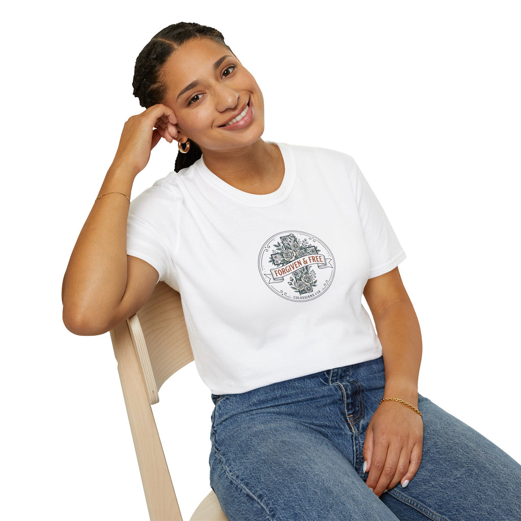 T-Shirt — 'Sun, Garden & Freedom' Vintage Botanical Graphic Tee