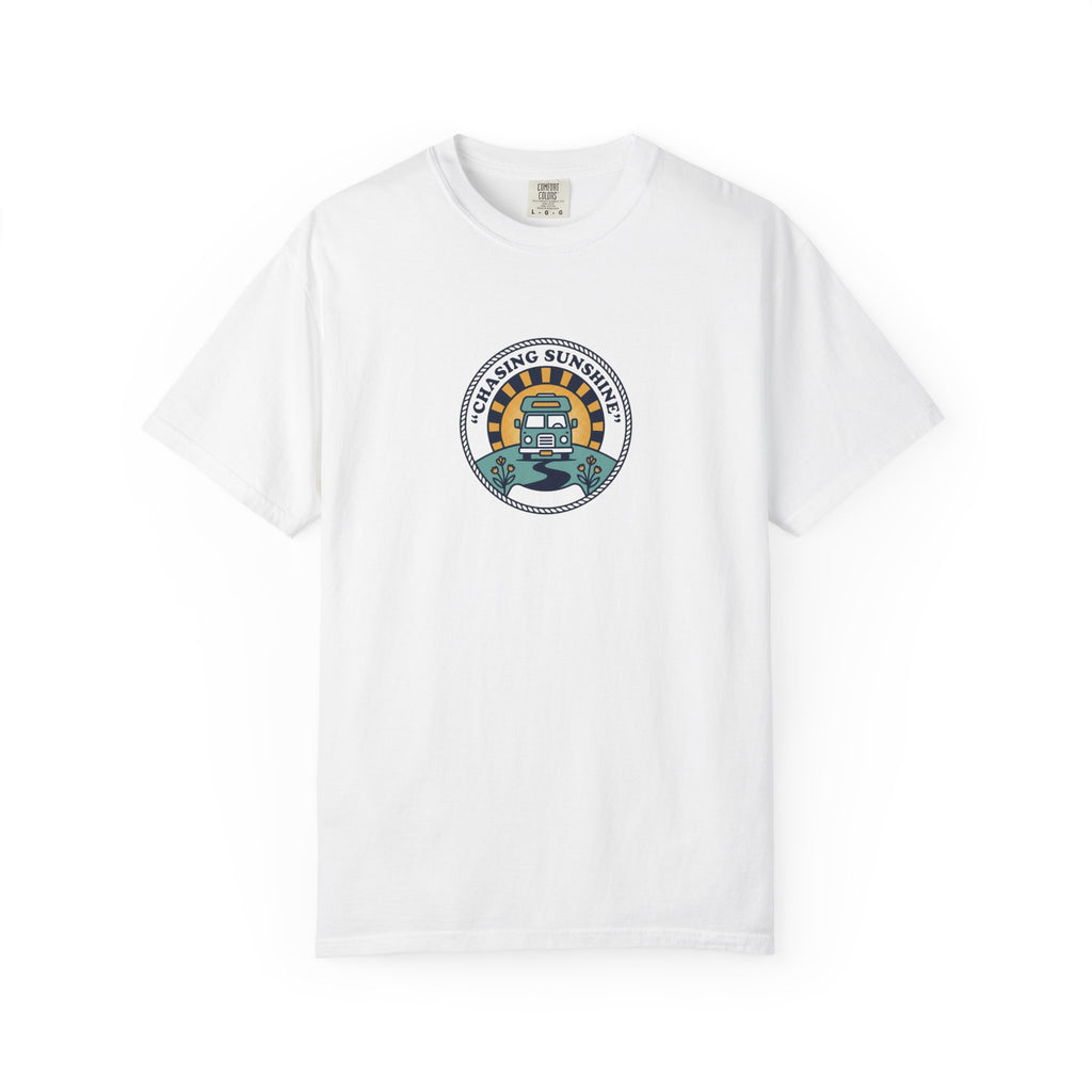 Camping Sunrise T-Shirt – Vintage Camper Van Graphic