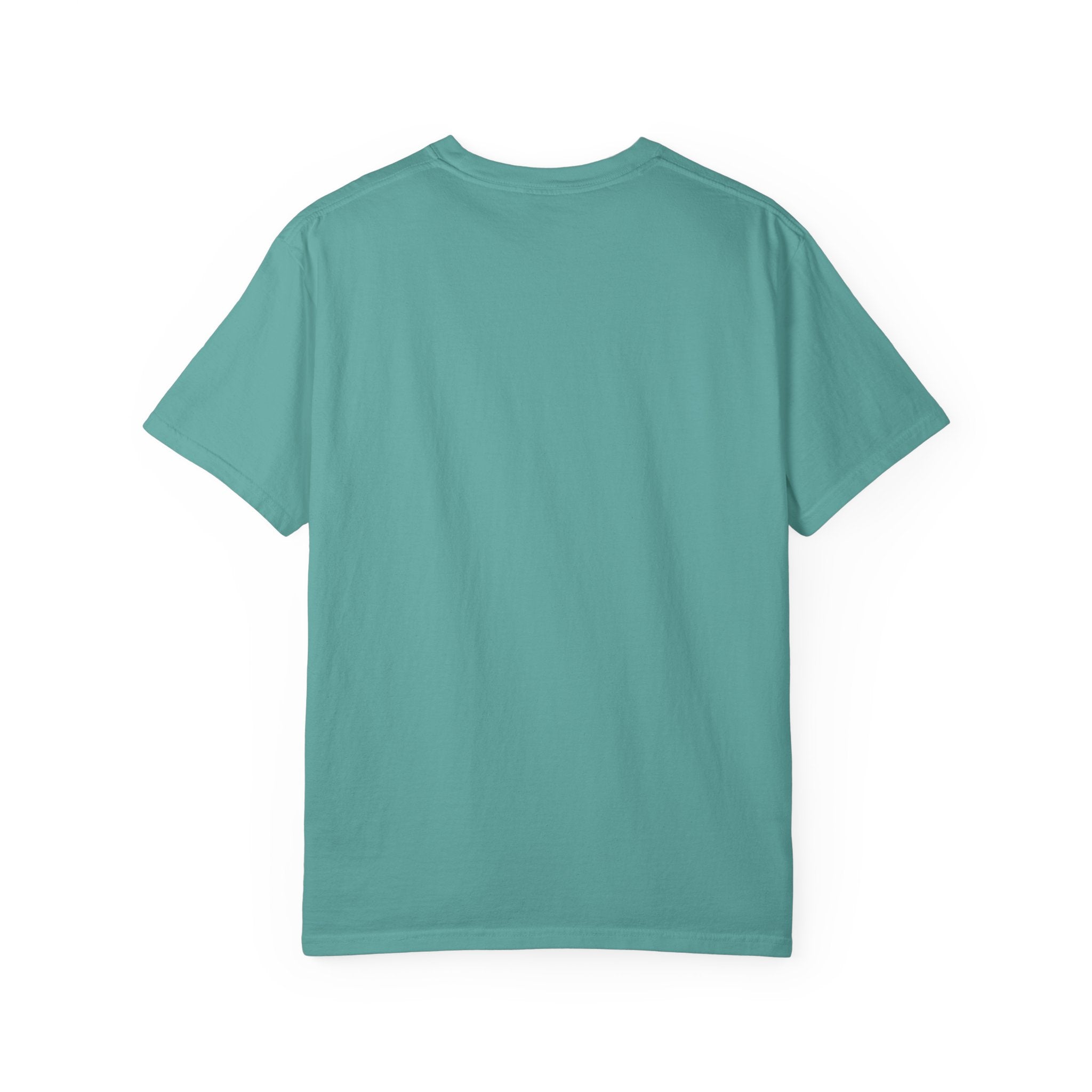 Love in Action — Minimalist White Tee with Brown Handwritten 'in'