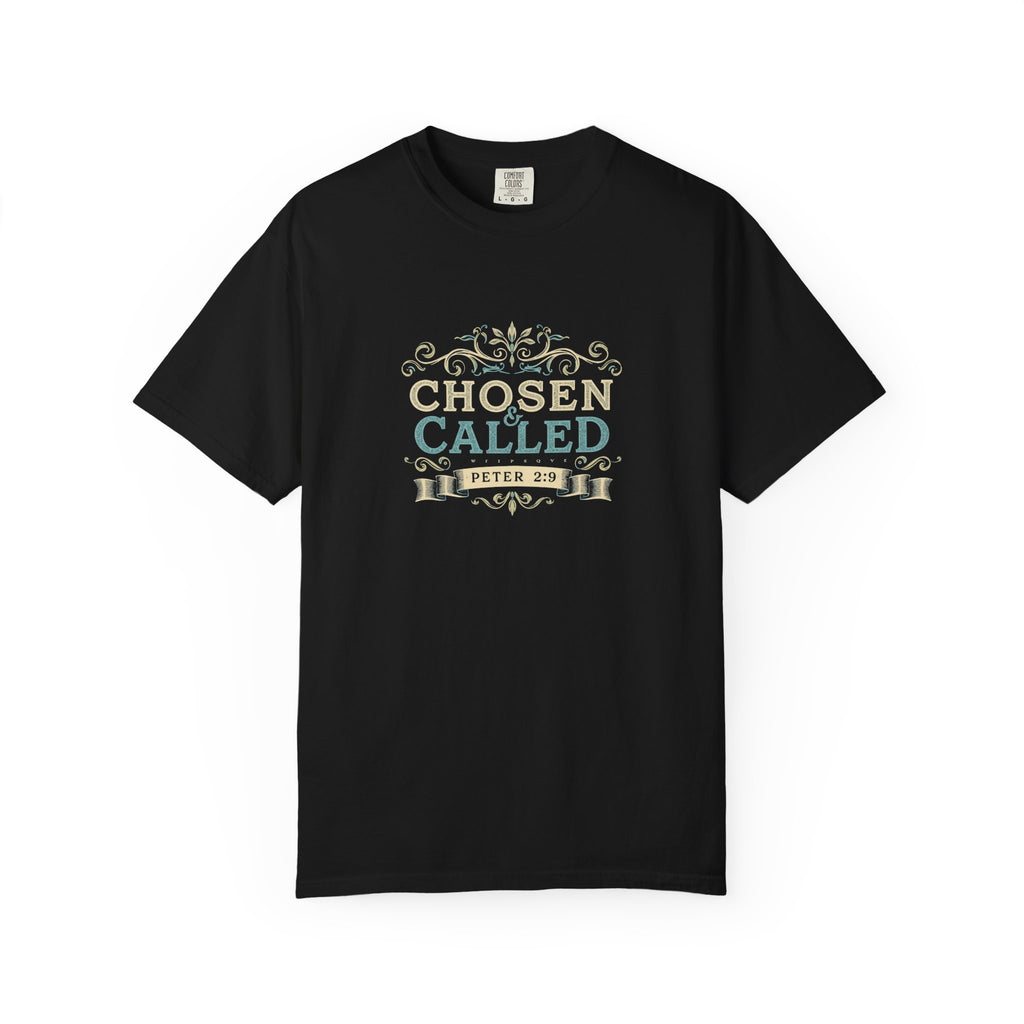 Chosen & Called Christian T-Shirt — Inspirational Faith Graphic Tee