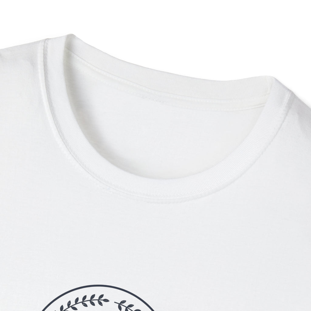 T-Shirt — "Created with Purpose" Minimalist Inspirational Tee