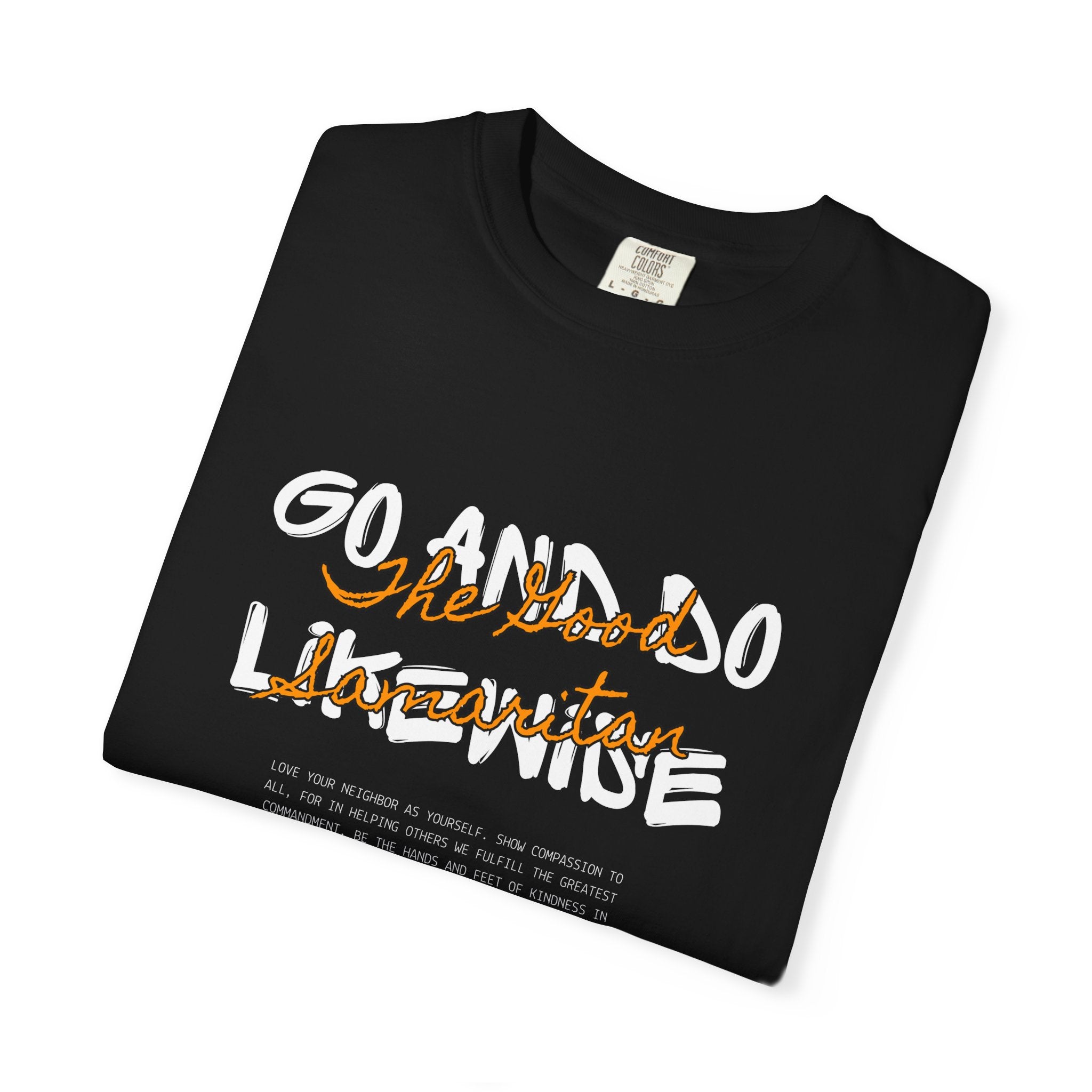 The Good Samaritan T-Shirt — Vintage Script Christian Tee