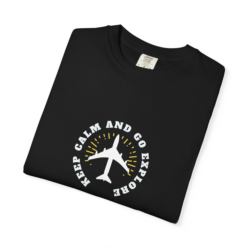 Travel 'Good Vibes' T-Shirt — Soft White Graphic Tee