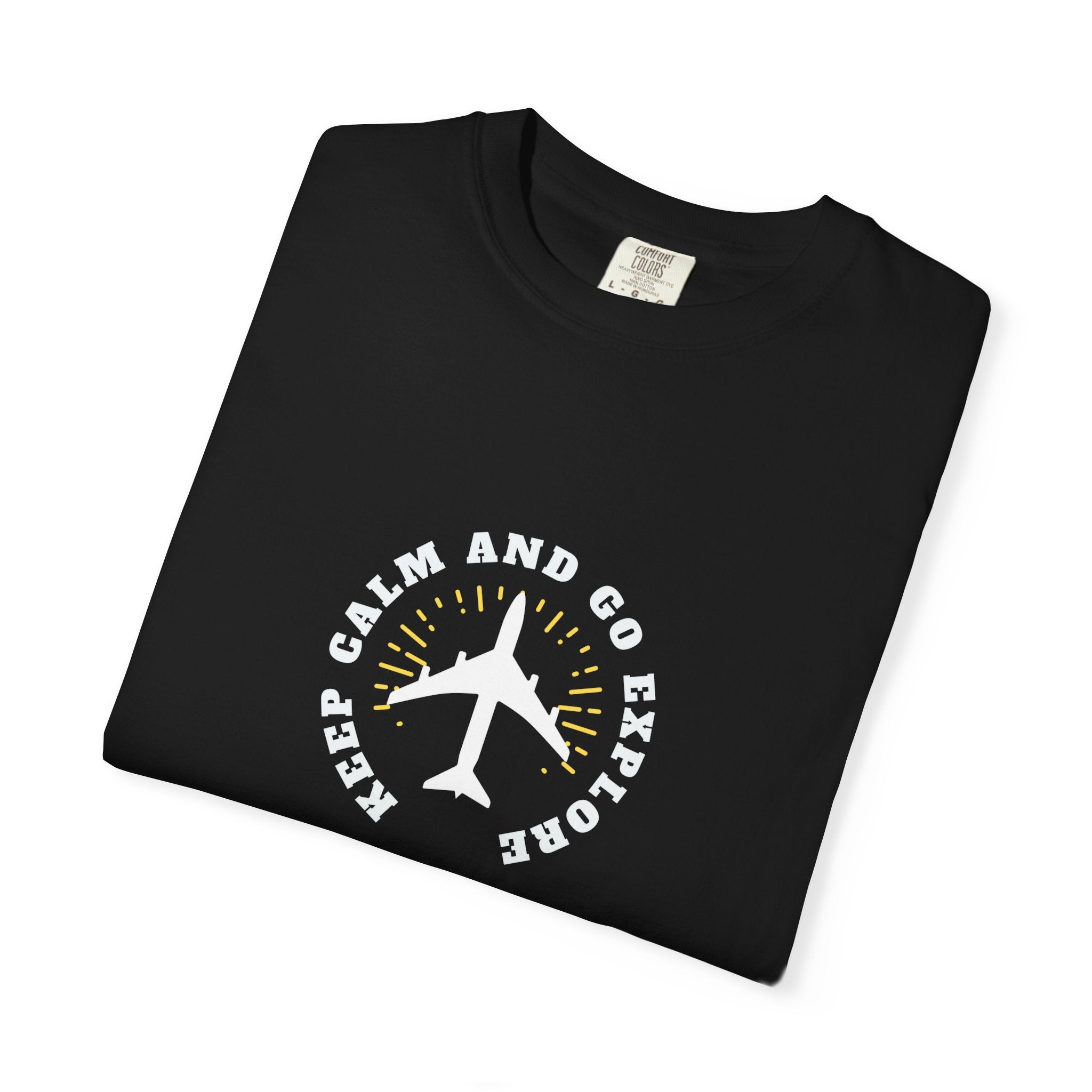 Travel 'Good Vibes' T-Shirt — Soft White Graphic Tee
