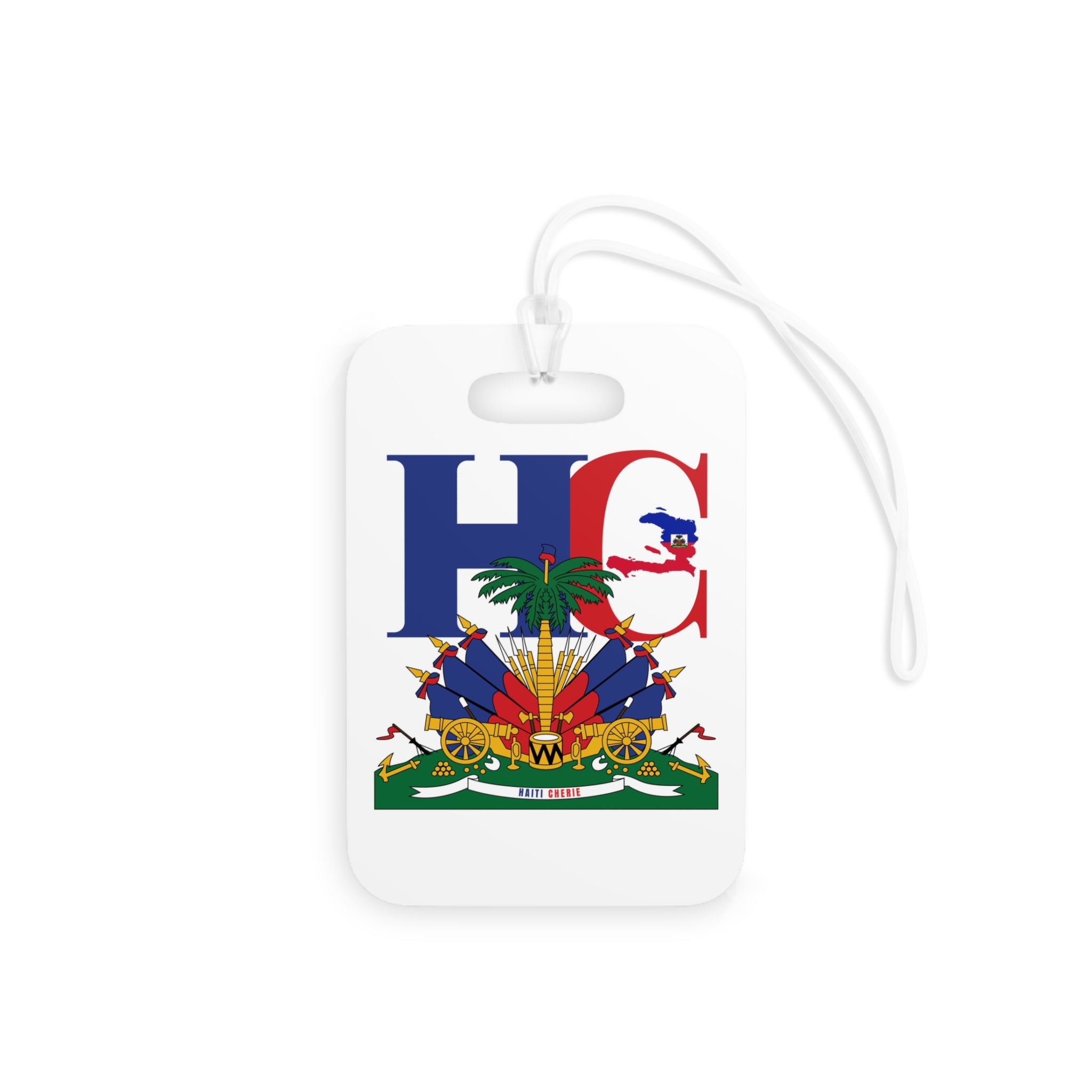 Haiti Crest Luggage Tag – HC Flag Travel ID