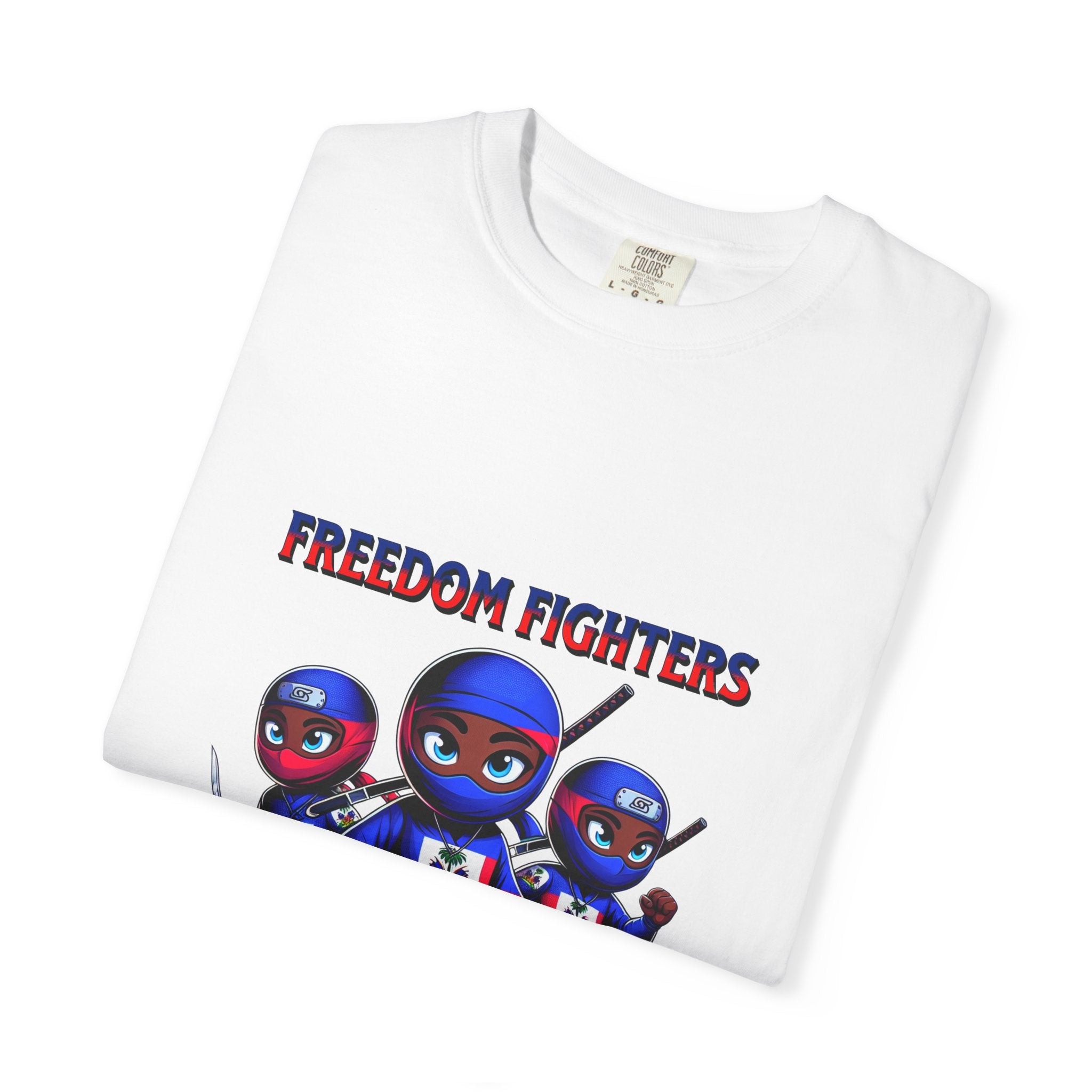 Haitian Flag Freedom Fighters T-shirt