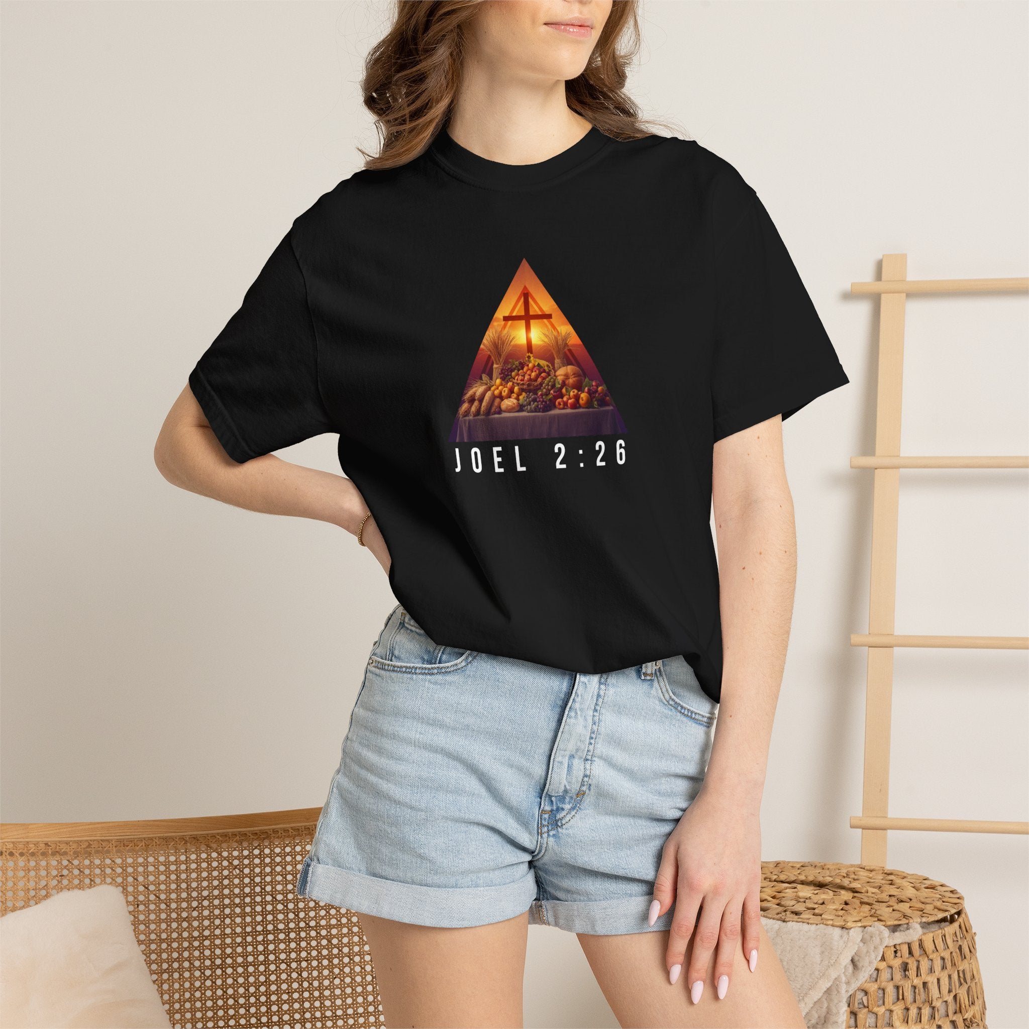 Triangle Sunset Cross T-Shirt