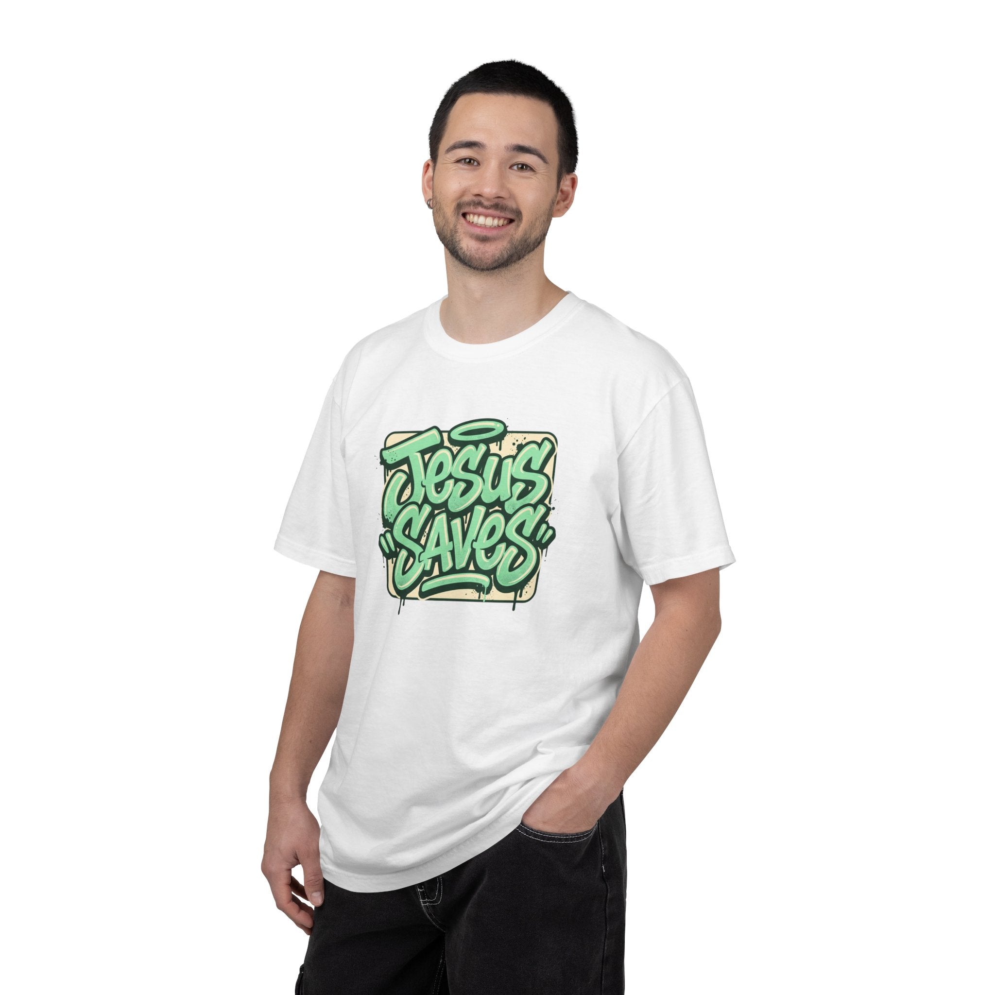 Jesus Saves Graffiti T-Shirt