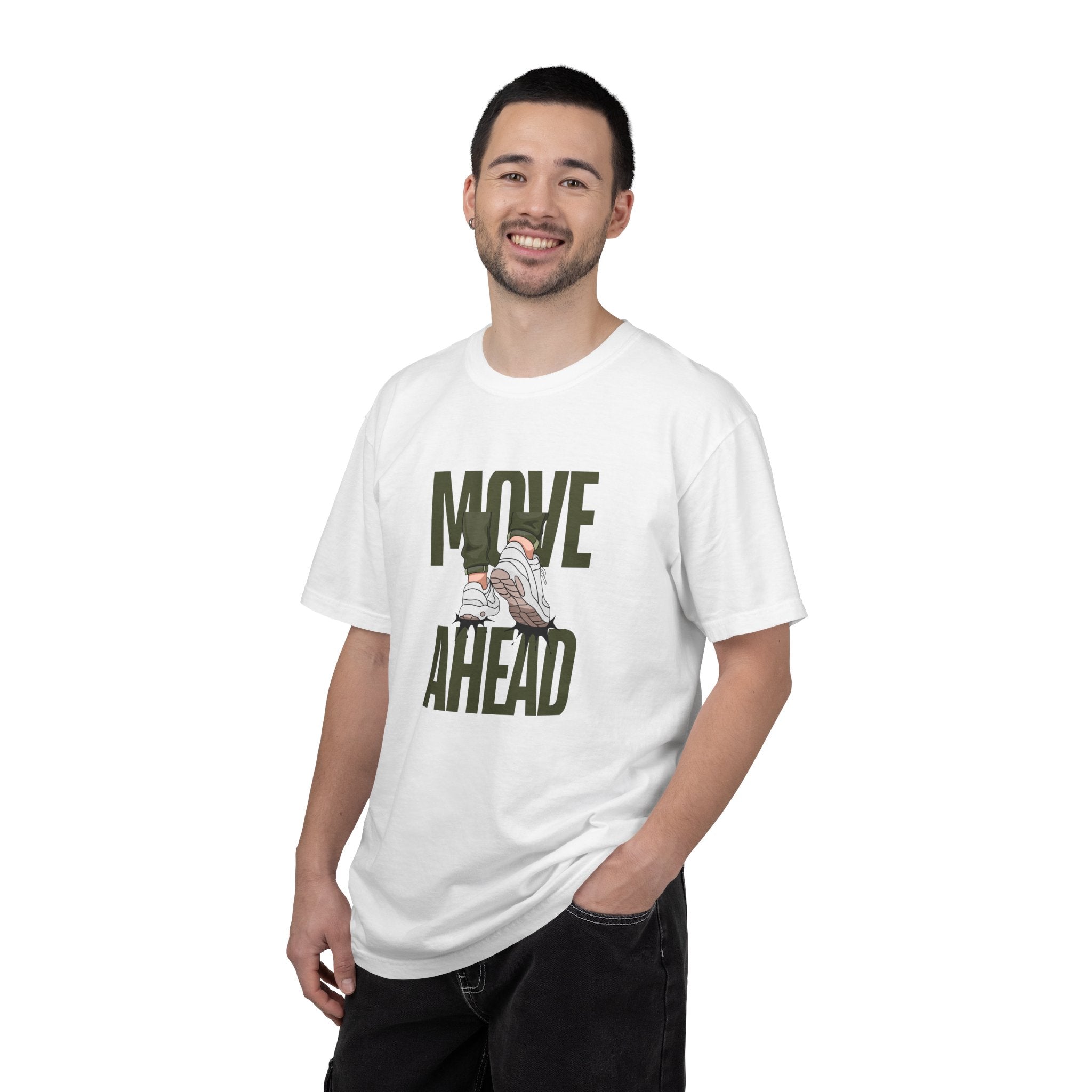Move Ahead sneakers graphic T-Shirt | motivational running