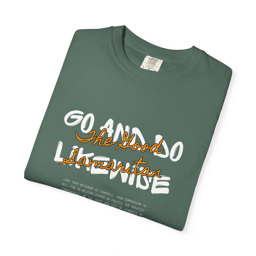 The Good Samaritan T-Shirt — Vintage Script Christian Tee