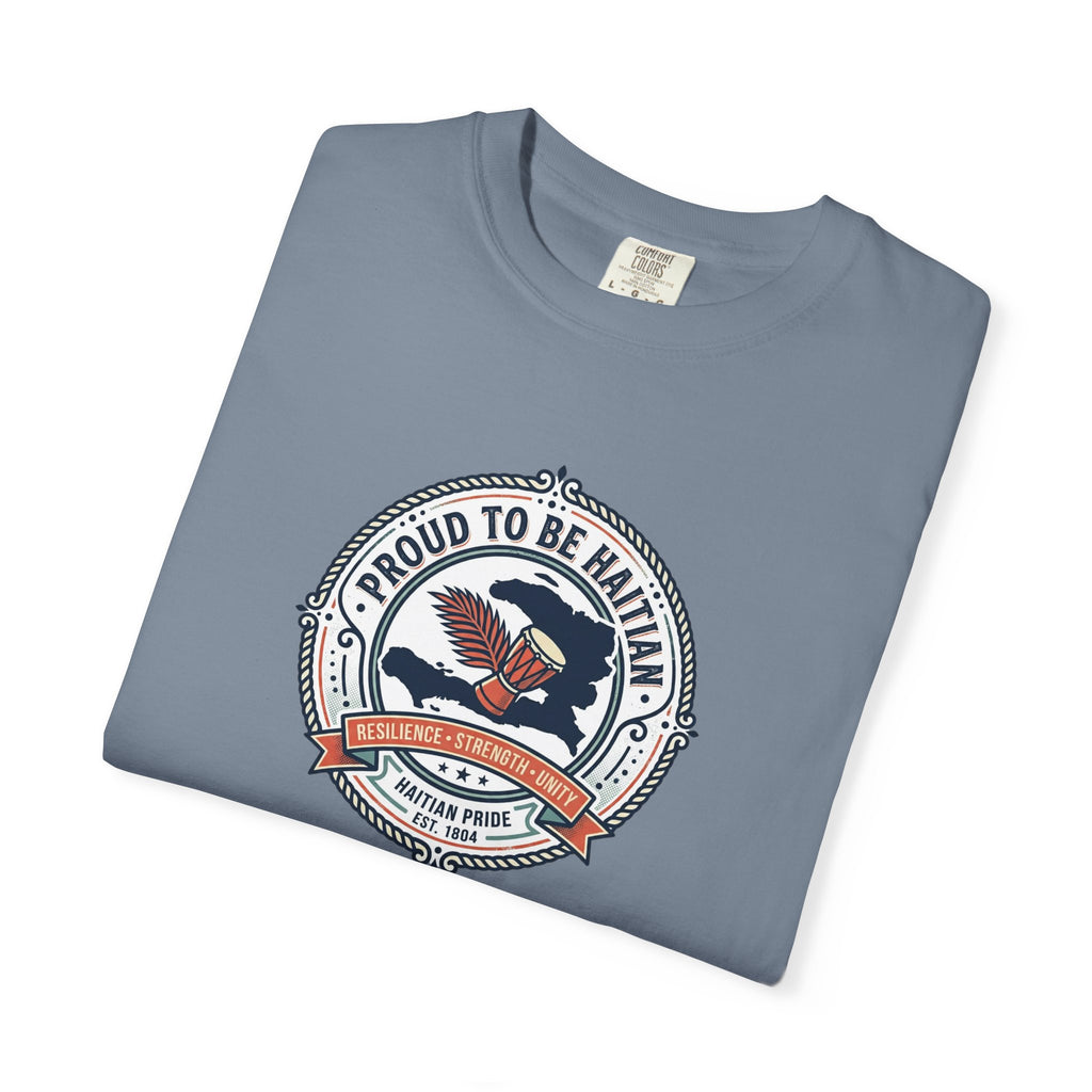 Proud to Be Haitian Eagle Graphic T-Shirt