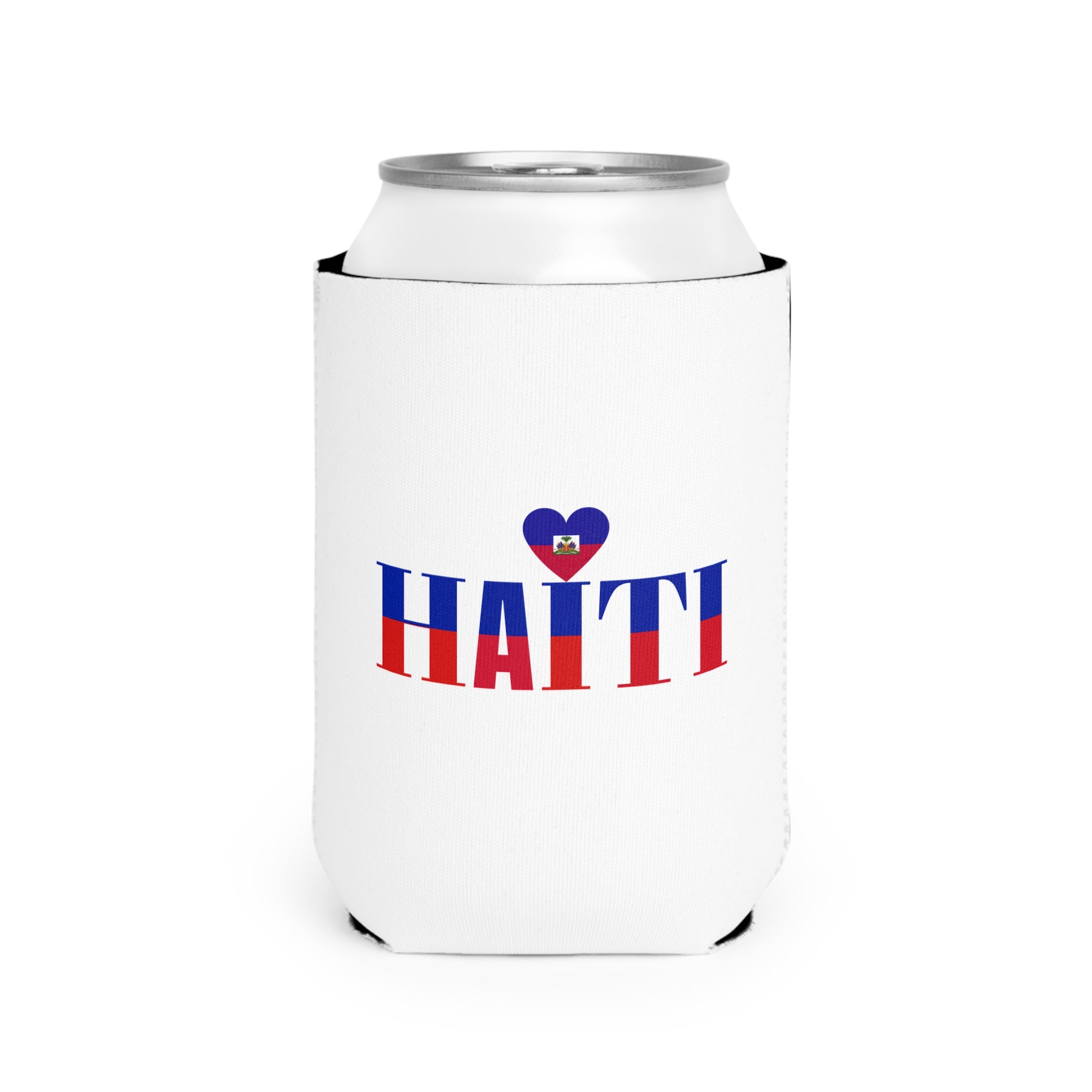 Love Haiti Can Cooler Sleeve