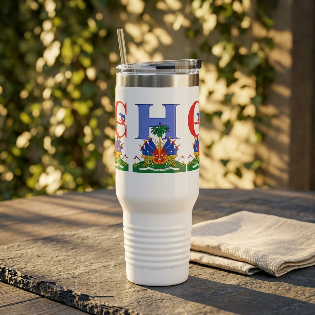 40oz Haiti Cherie Travel Mug