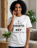 Christian Unisex T-shirt - Cristo Rey