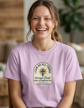Christian Faith T-Shirt — "I Can Do All Things Through Christ" Bible Verse Tee