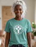 Christ Thorns Heart and Cross T-Shirt