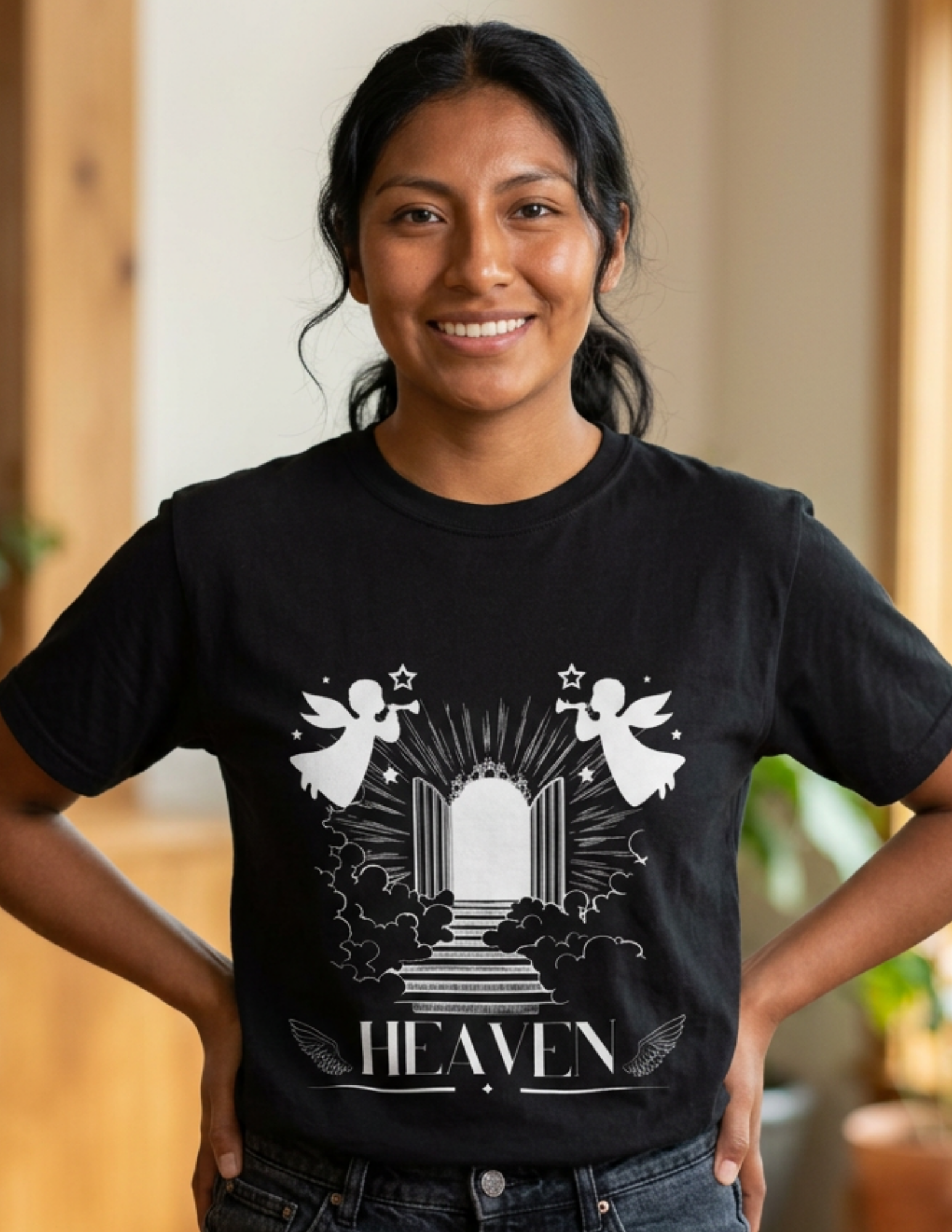 Christian Heaven T-shirt for Spiritual Vibes