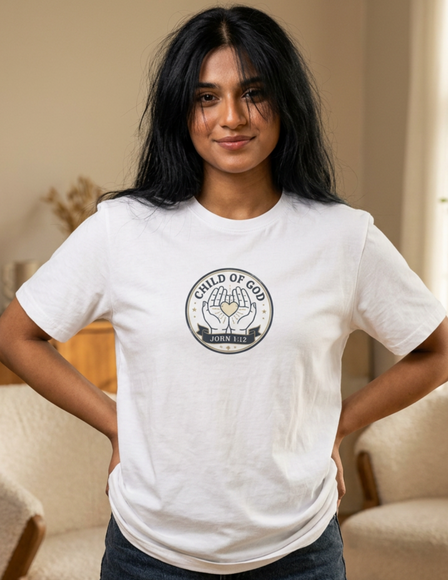 Child of God T-Shirt — Faith Graphic Tee (John 1:12)