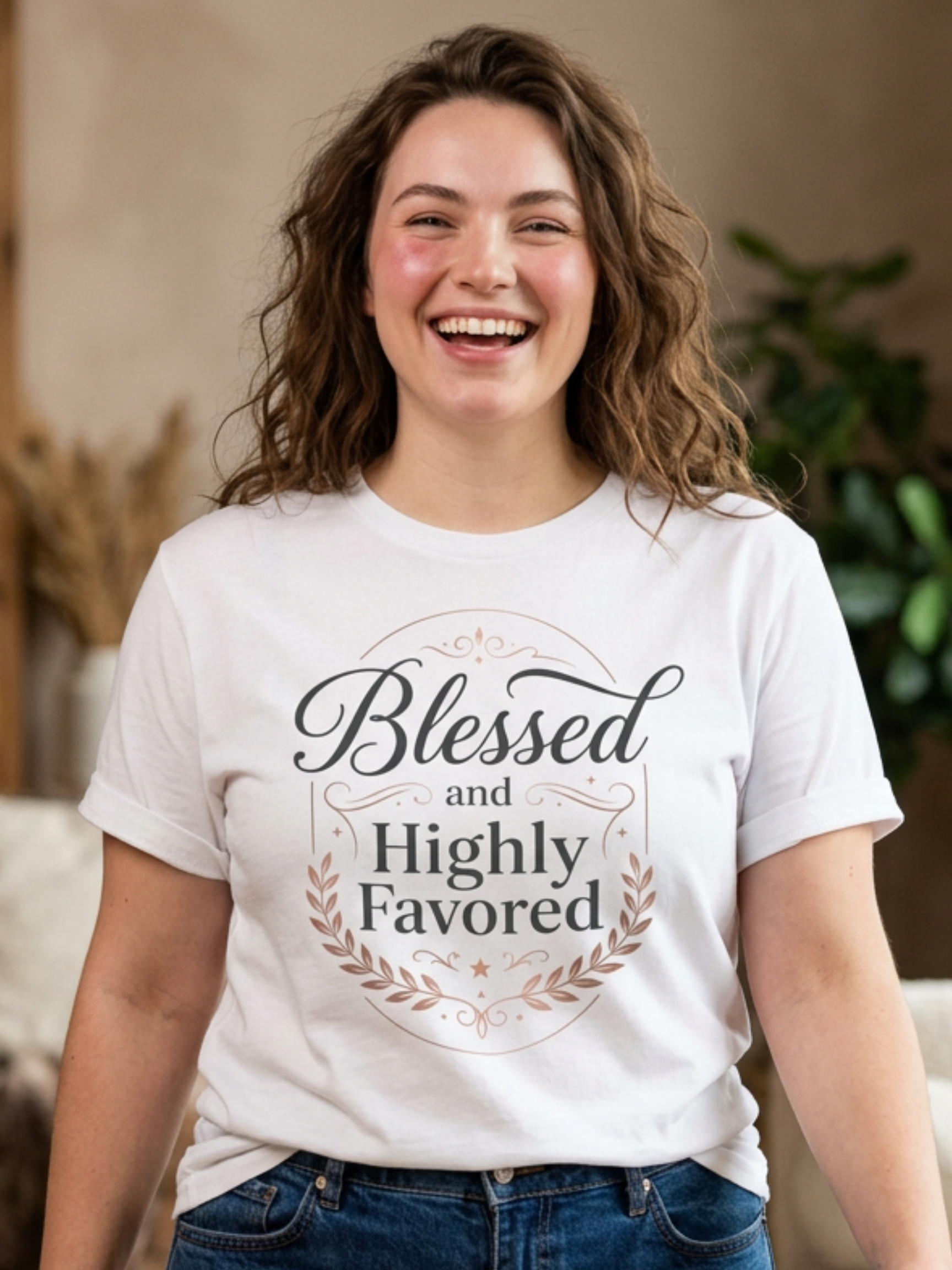 Blessed and Highly Favored T-Shirt