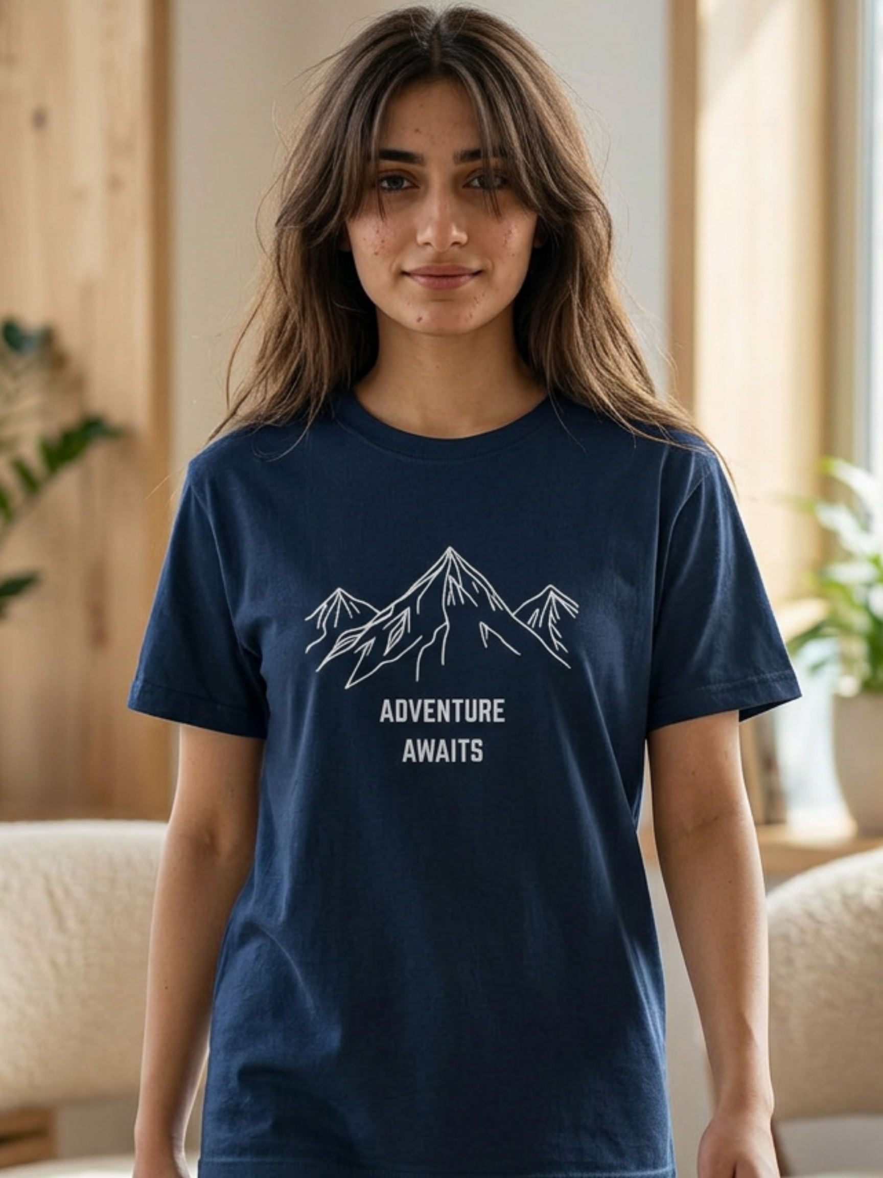 Adventure Awaits Mountain T-Shirt