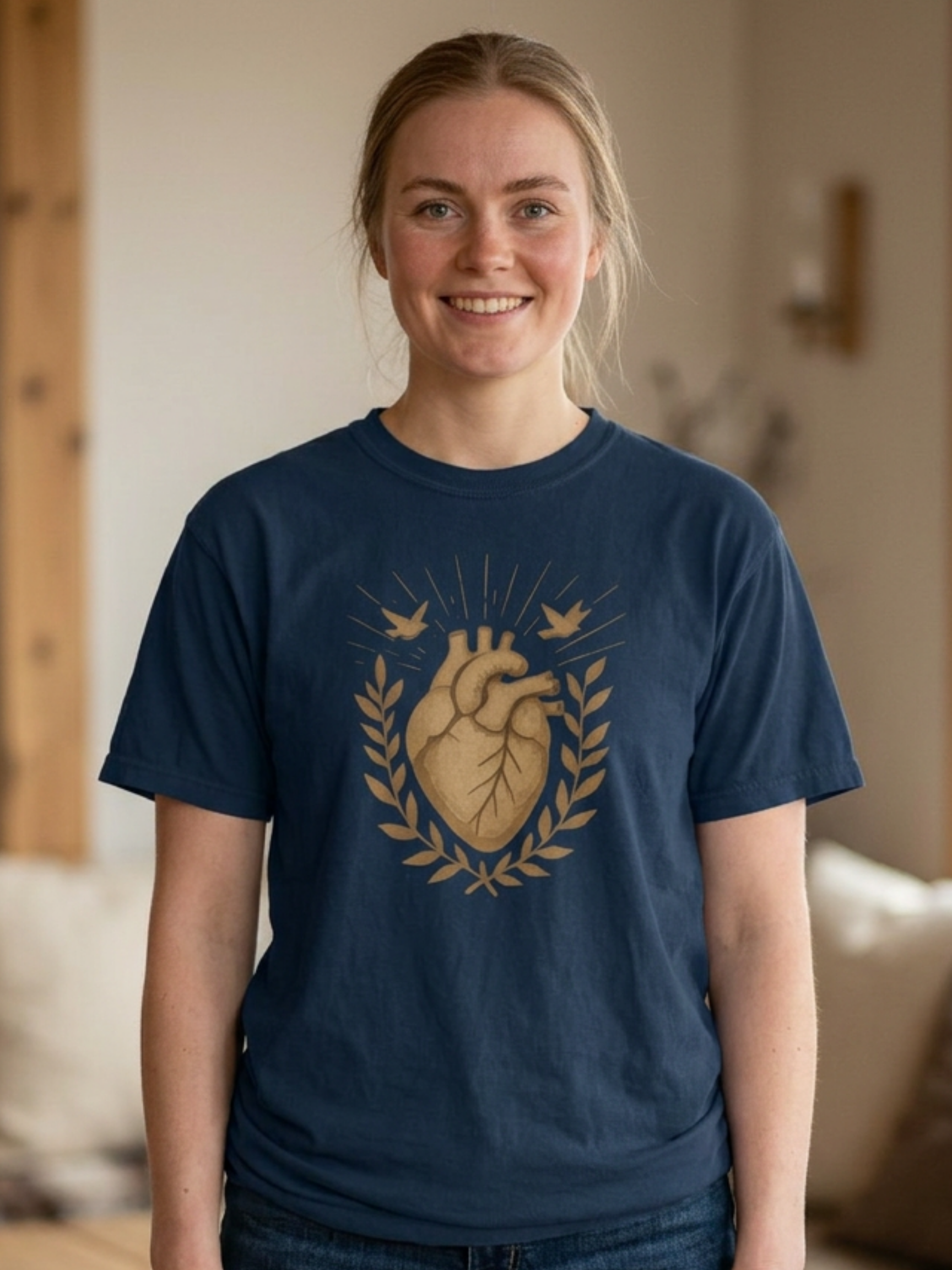 Hope & Love T‑Shirt — Psalm 147:11 Christian Faith Tee