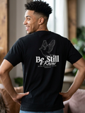 Be Still & Know T-shirt — Dove Faith Graphic Tee (Scripture John 46:10)