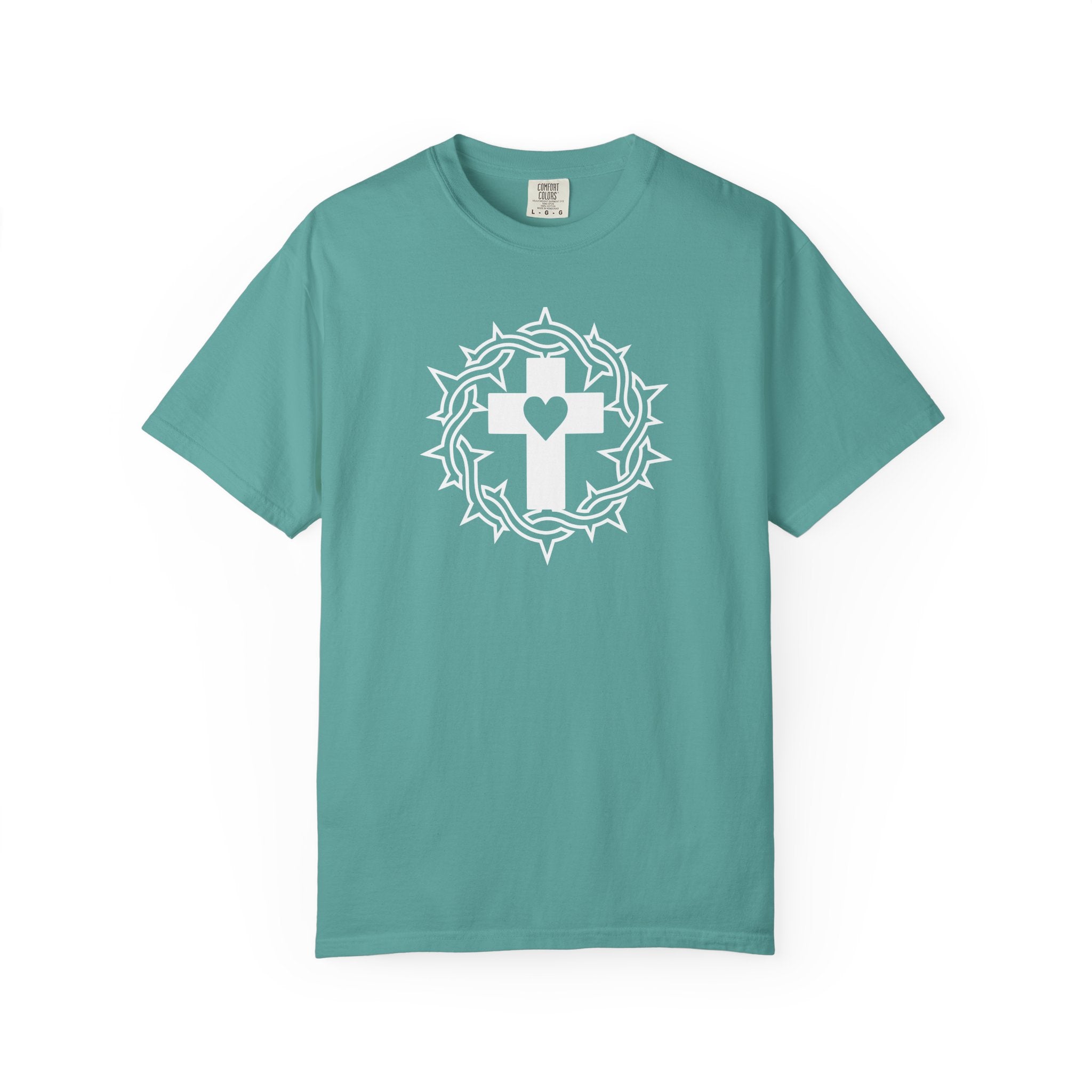 Christ Thorns Heart and Cross T-Shirt