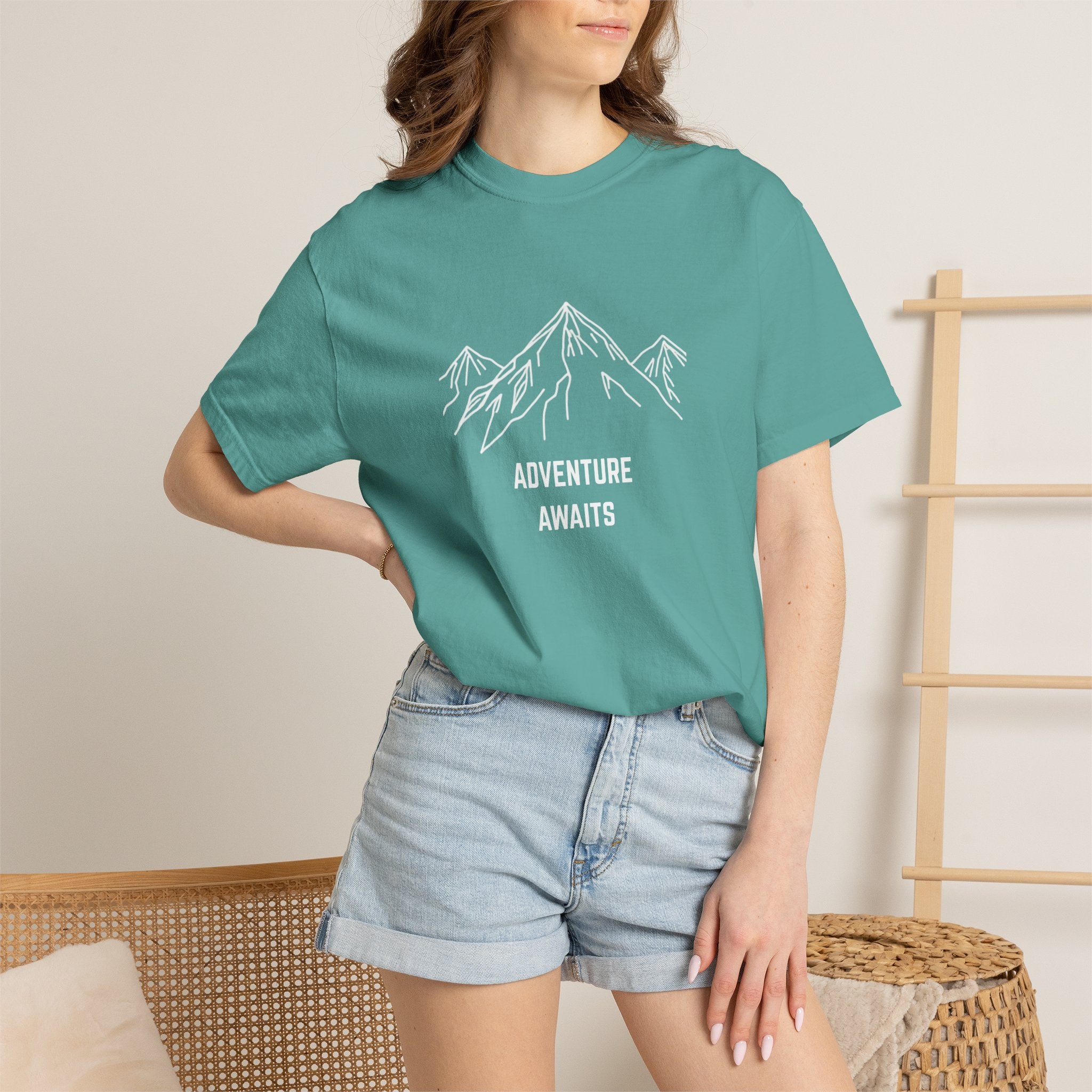 Adventure Awaits Mountain T-Shirt