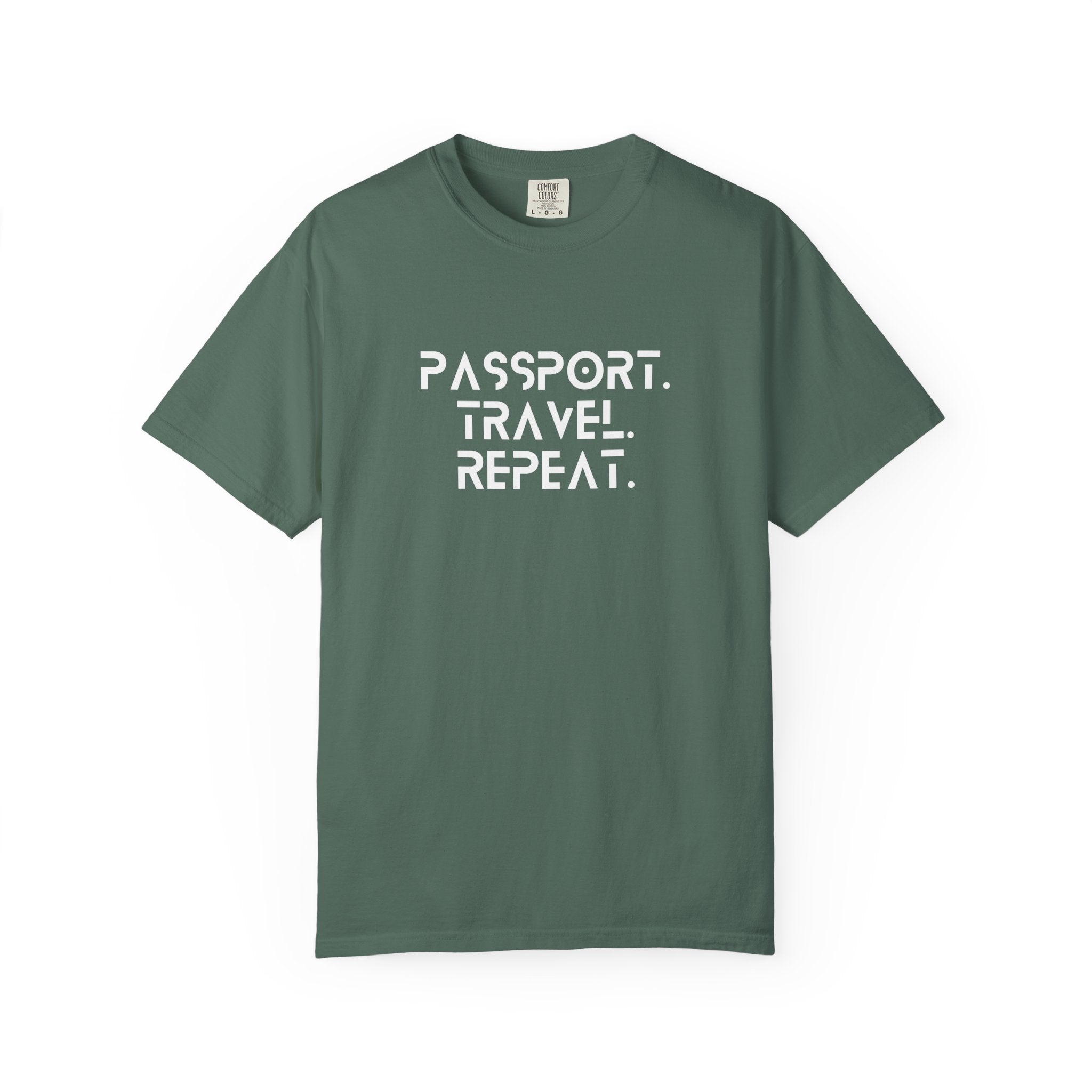Passport Travel Repeat T-Shirt