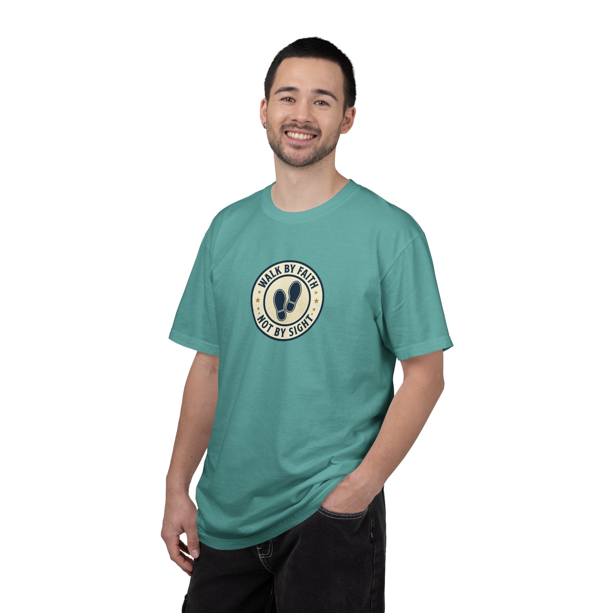 Walk by Faith T-Shirt — Christian Inspirational Tee