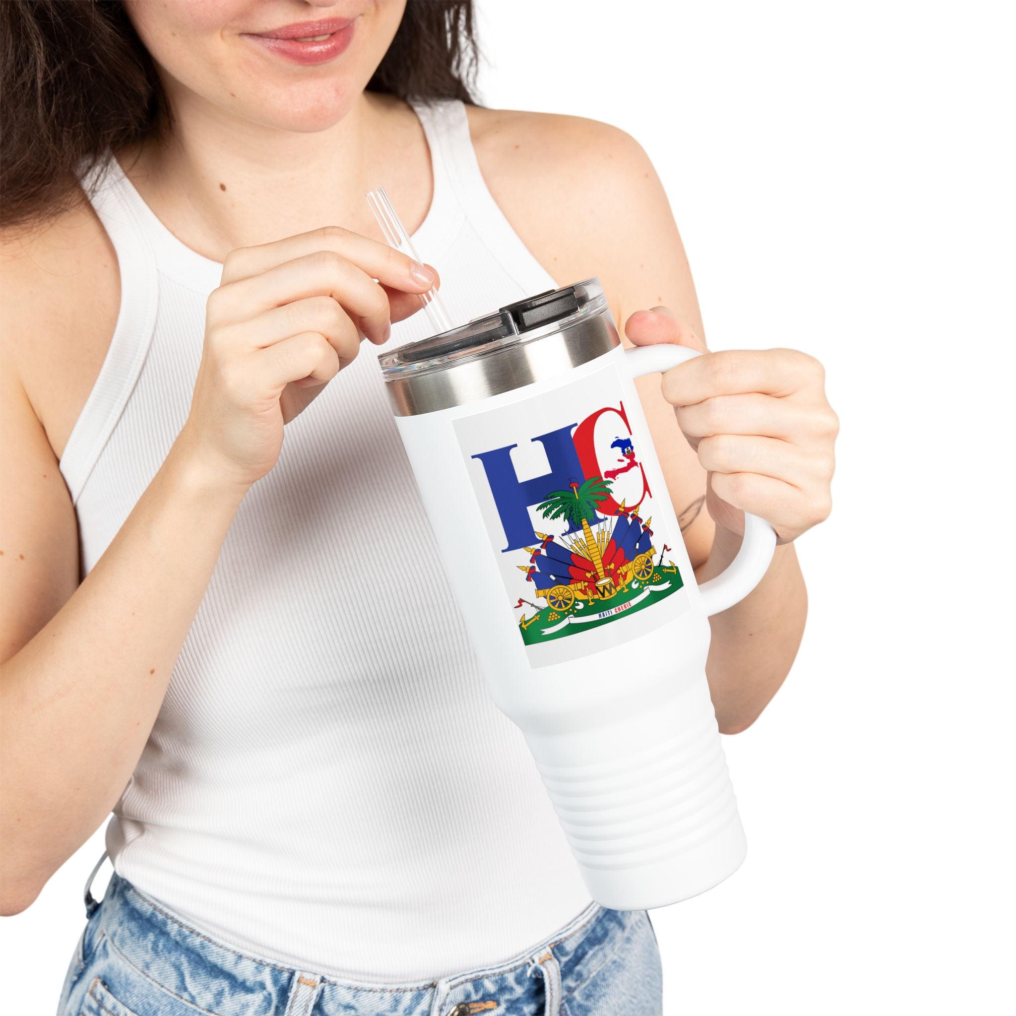40oz Haiti Cherie Travel Mug