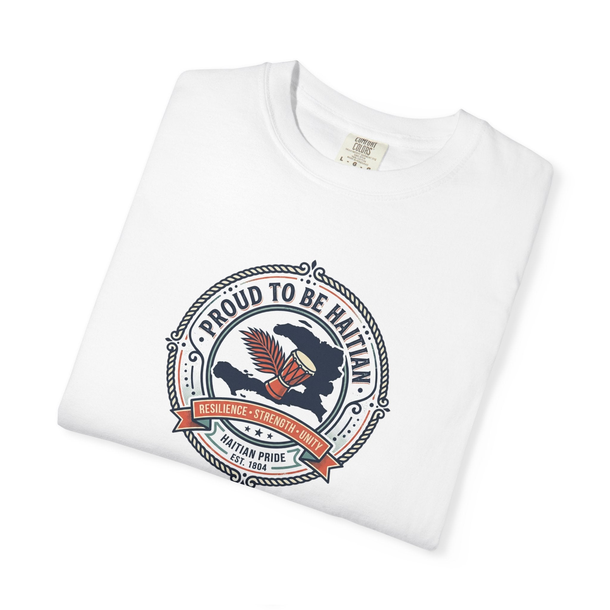 Proud to Be Haitian Eagle Graphic T-Shirt
