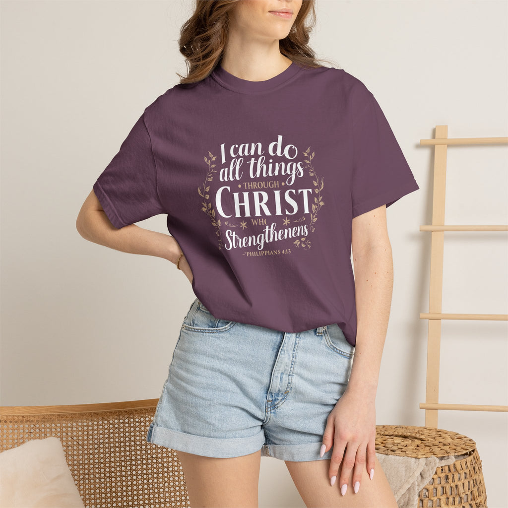 I can do all things through Christ