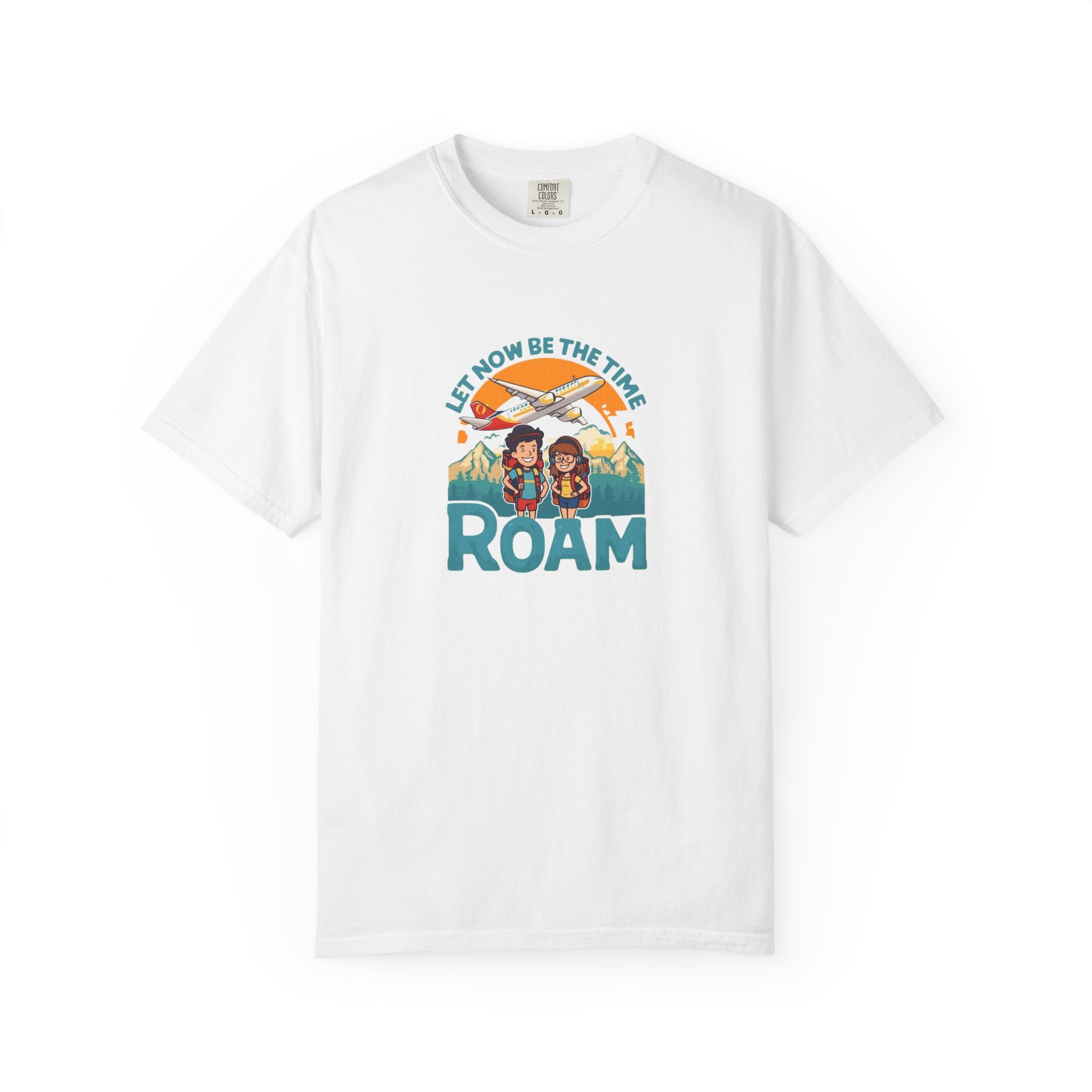 Roam Adventure Graphic T-shirt | Let Now Be the Time.