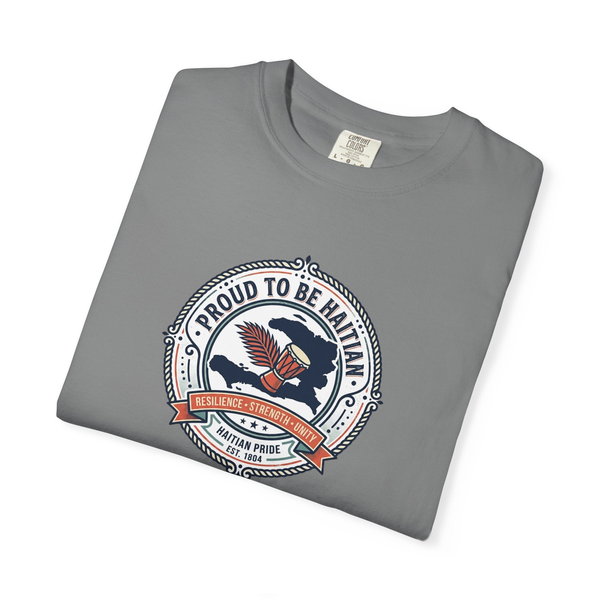 Proud to Be Haitian Eagle Graphic T-Shirt