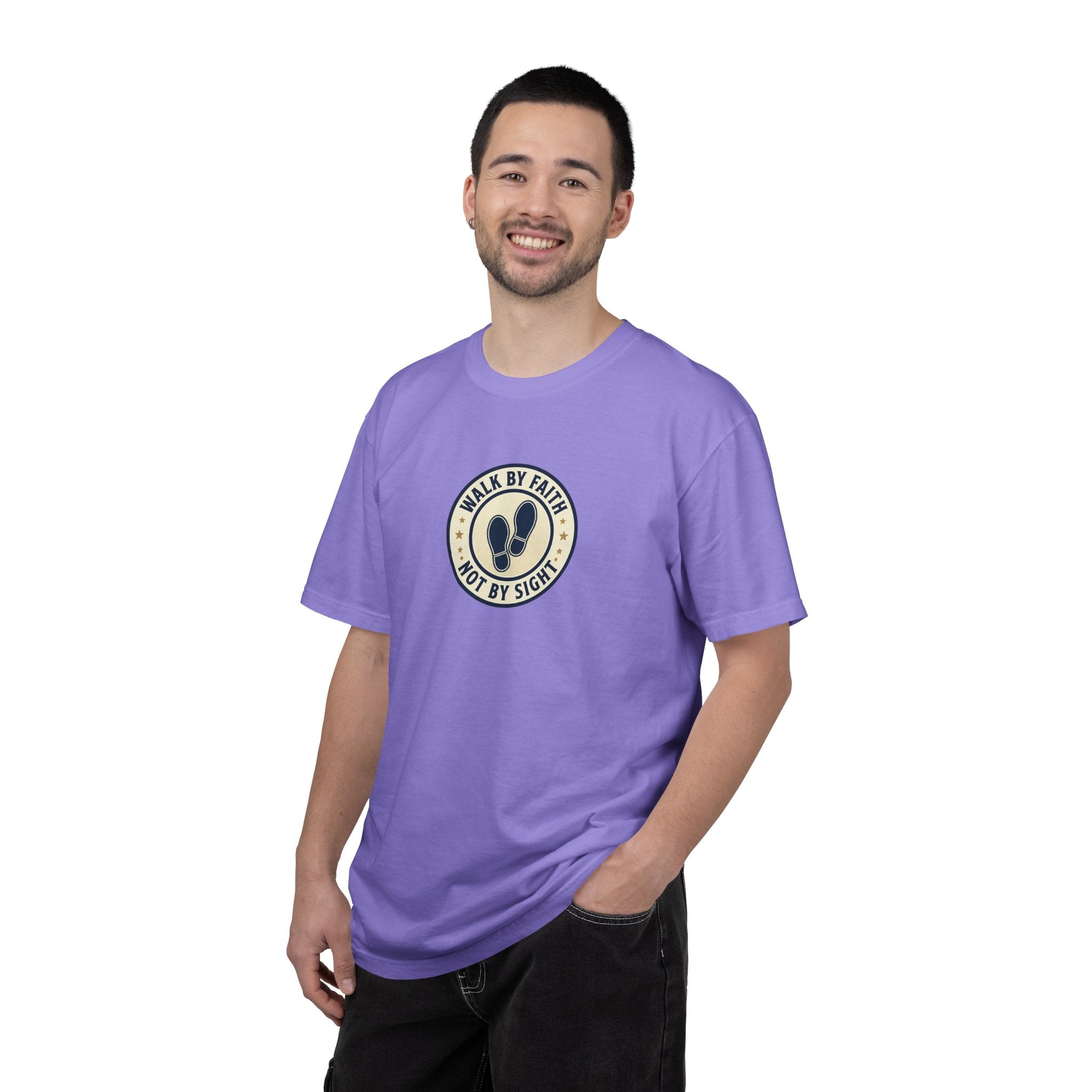 Walk by Faith T-Shirt — Christian Inspirational Tee