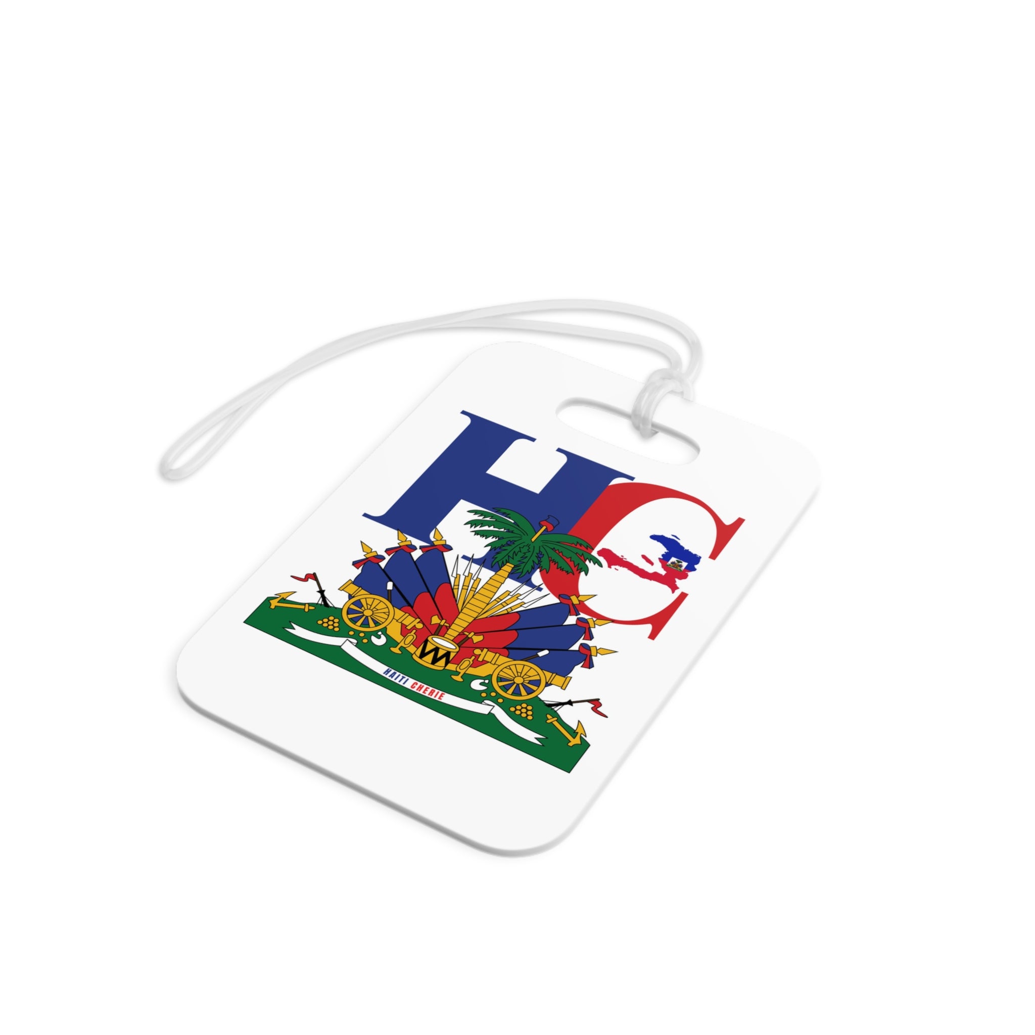 Haiti Crest Luggage Tag – HC Flag Travel ID