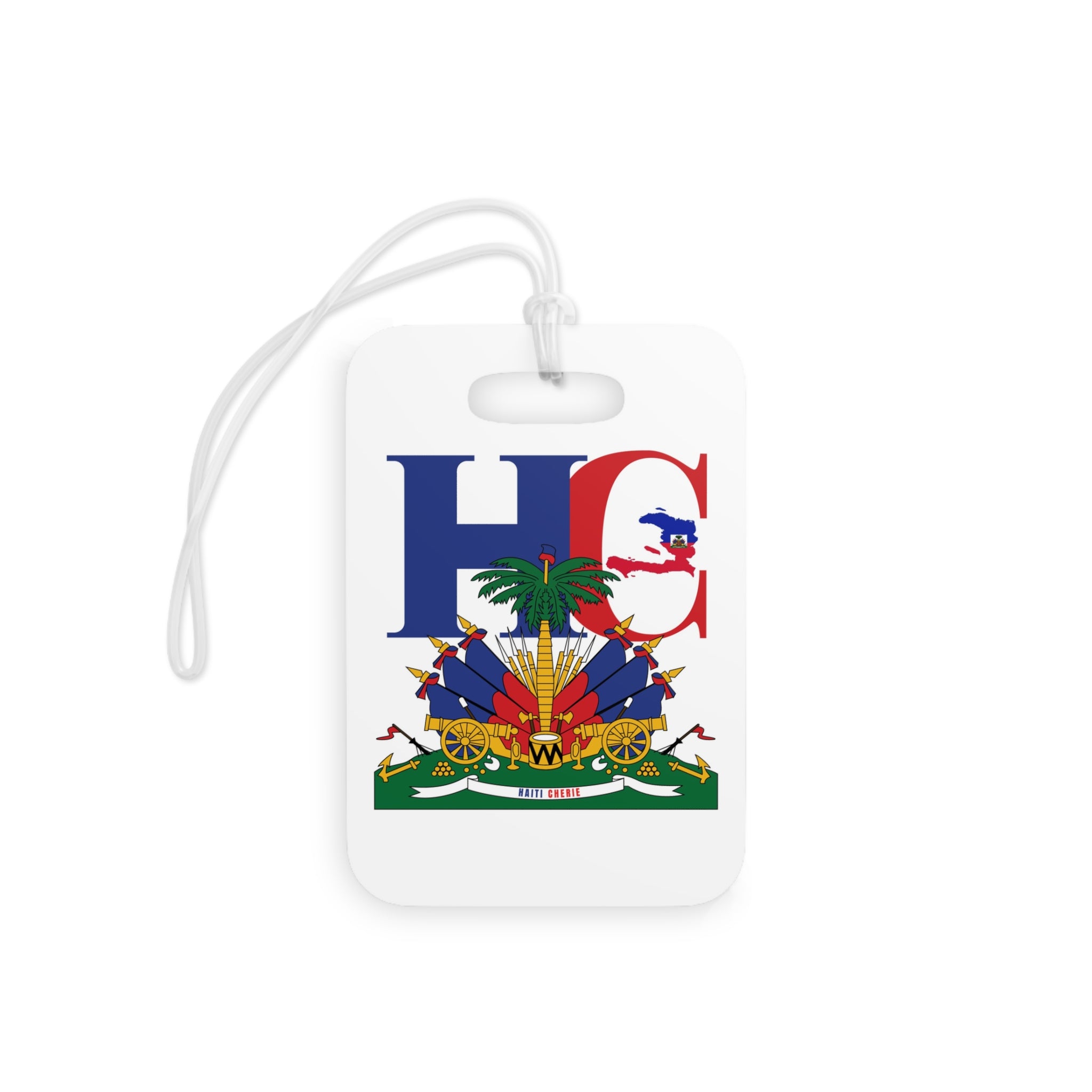 Haiti Crest Luggage Tag – HC Flag Travel ID