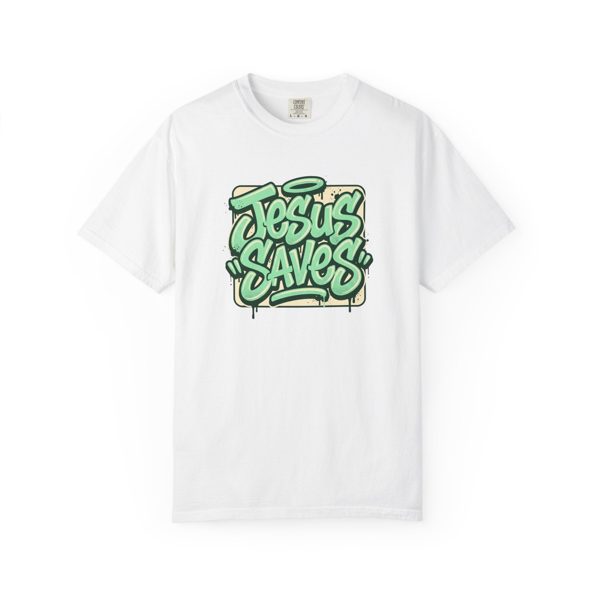 Jesus Saves Graffiti T-Shirt