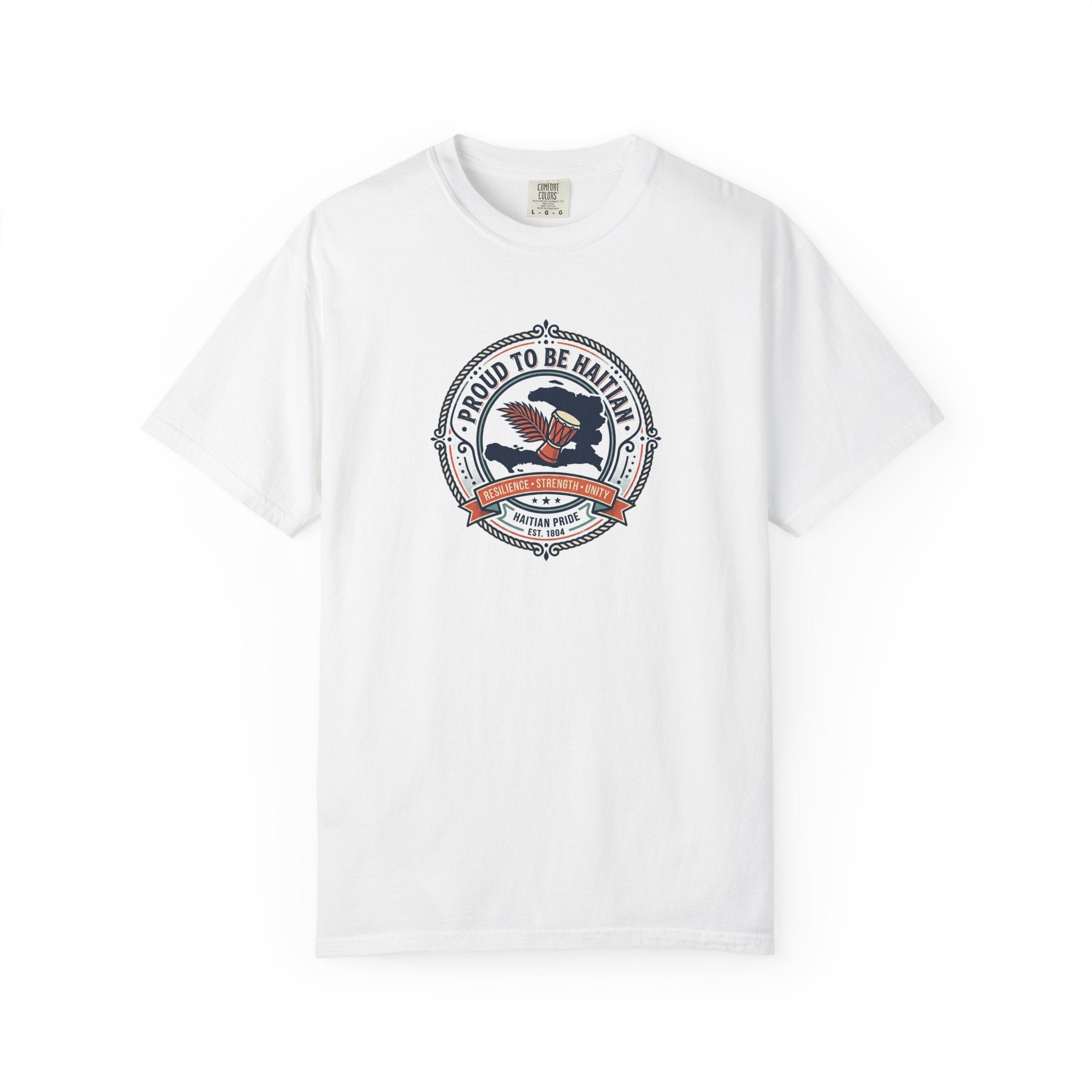 Proud to Be Haitian Eagle Graphic T-Shirt