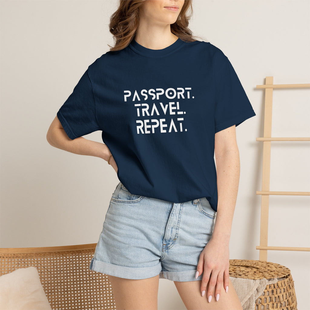 Passport Travel Repeat T-Shirt