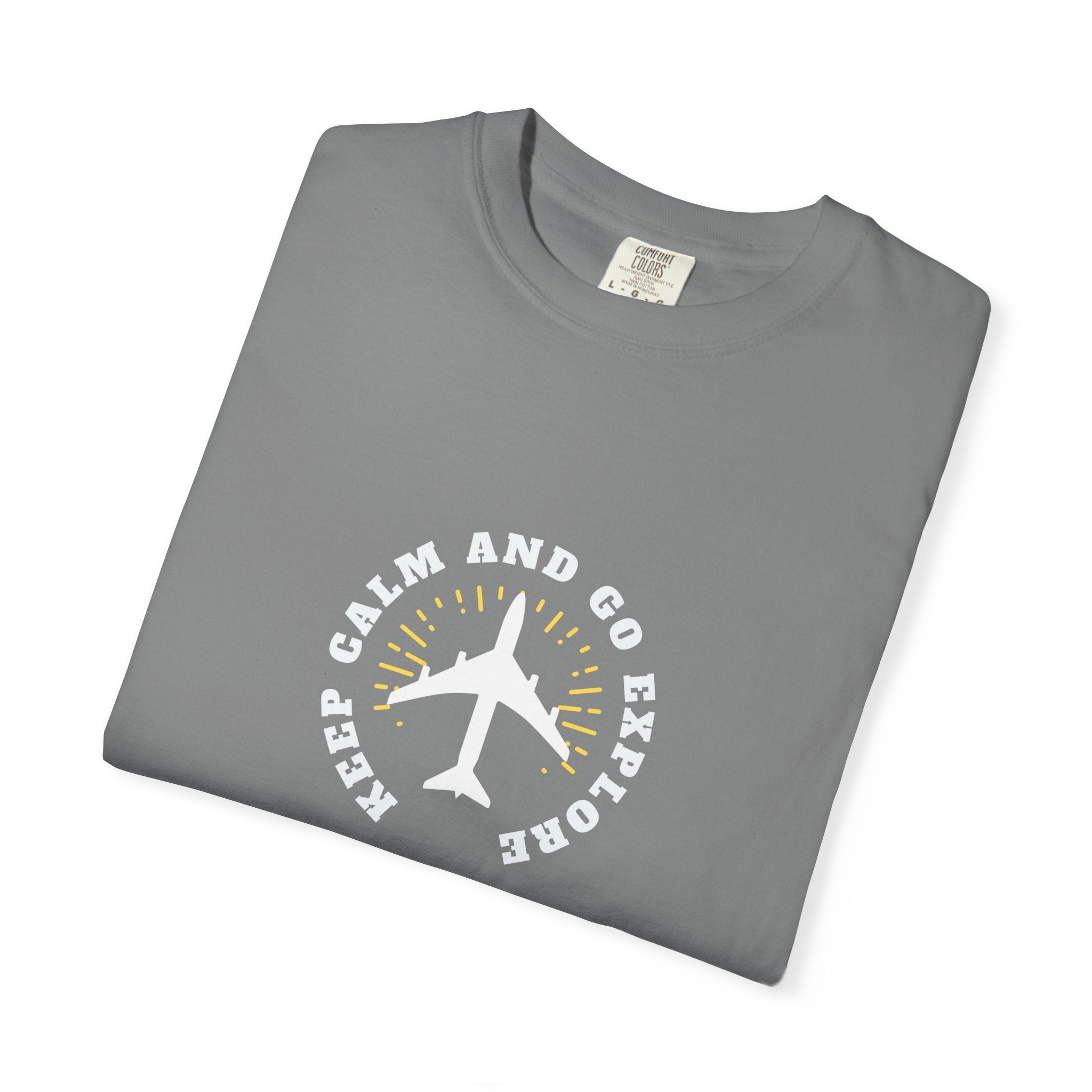 Travel 'Good Vibes' T-Shirt — Soft White Graphic Tee