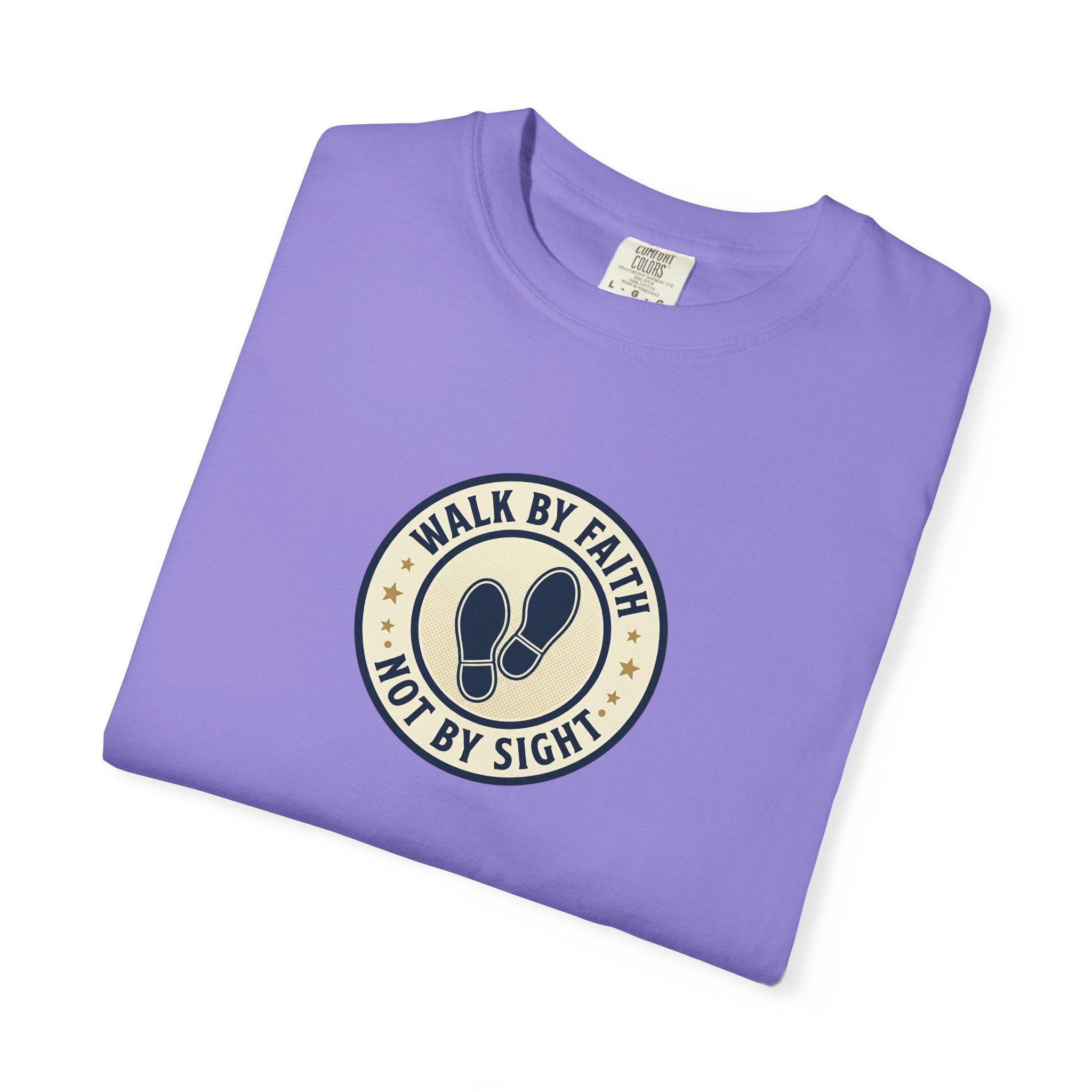 Walk by Faith T-Shirt — Christian Inspirational Tee
