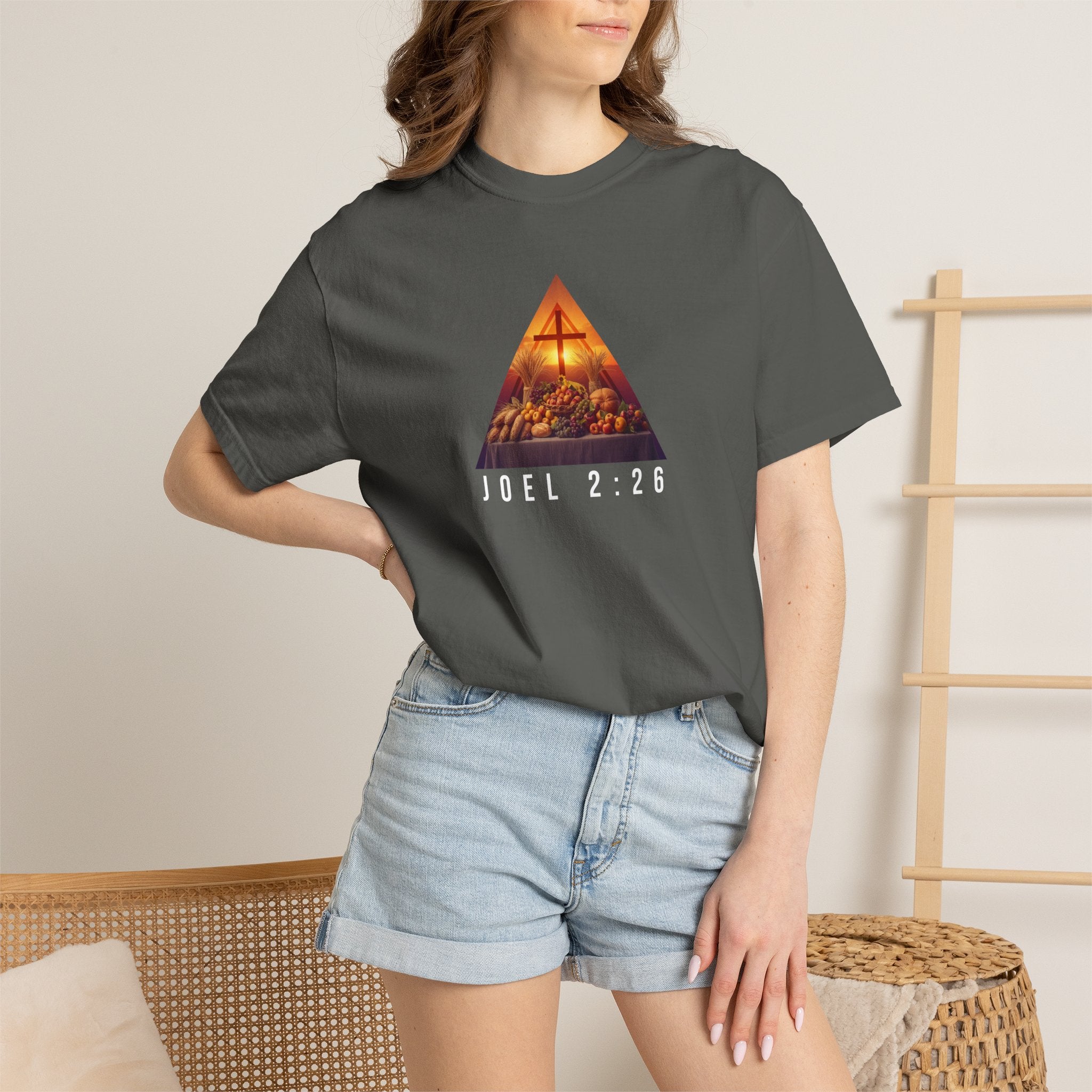 Triangle Sunset Cross T-Shirt