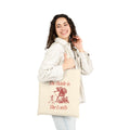 The Battle Is The Lords Tote Bag — Vintage Religious Illustration Cotton Canvas Tote