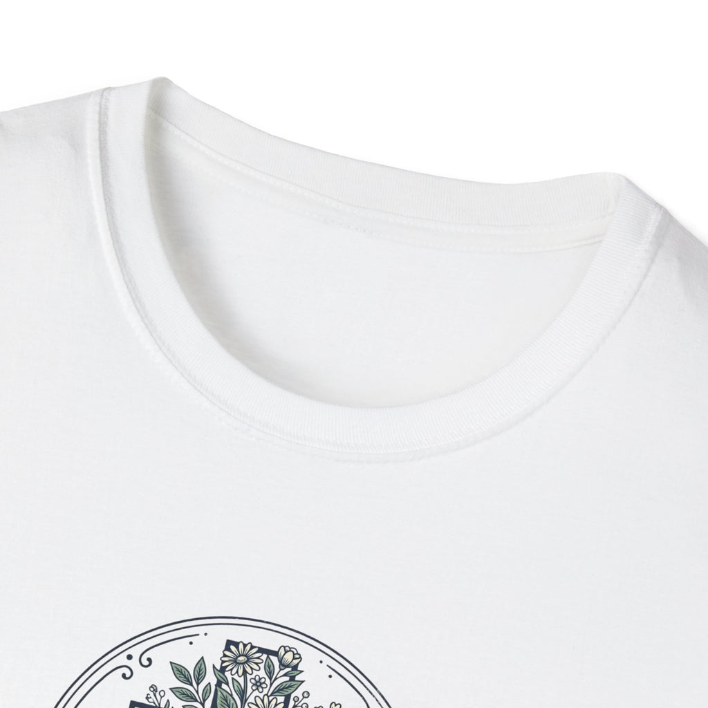 T-Shirt — 'Sun, Garden & Freedom' Vintage Botanical Graphic Tee
