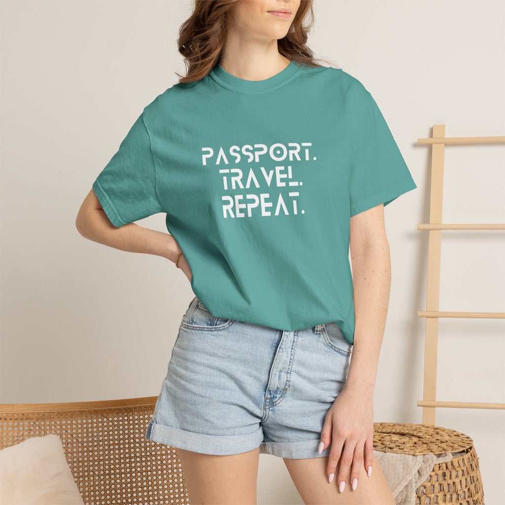 Passport Travel Repeat T-Shirt