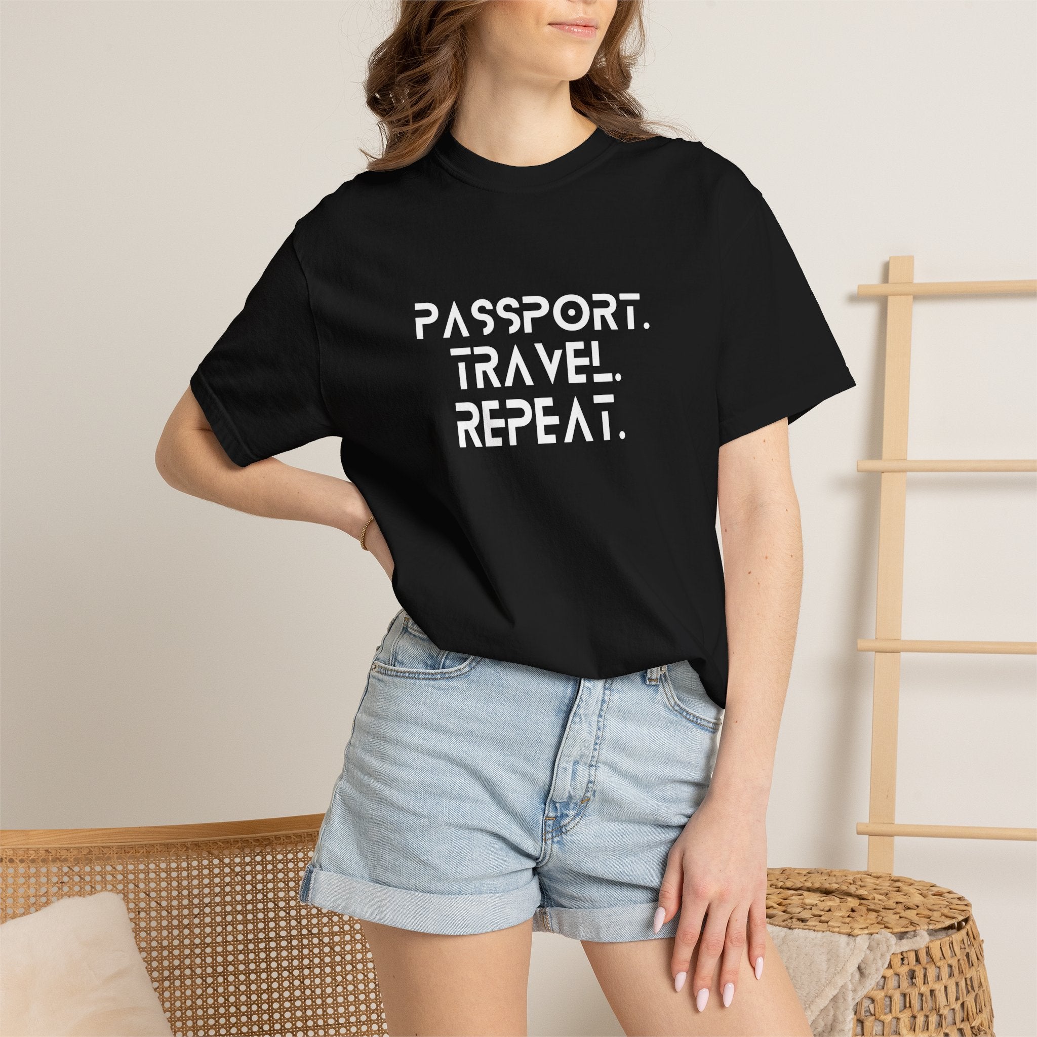 Passport Travel Repeat T-Shirt