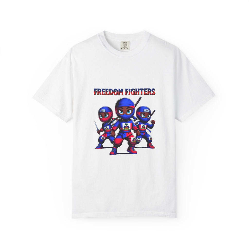 Haitian Flag Freedom Fighters T-shirt